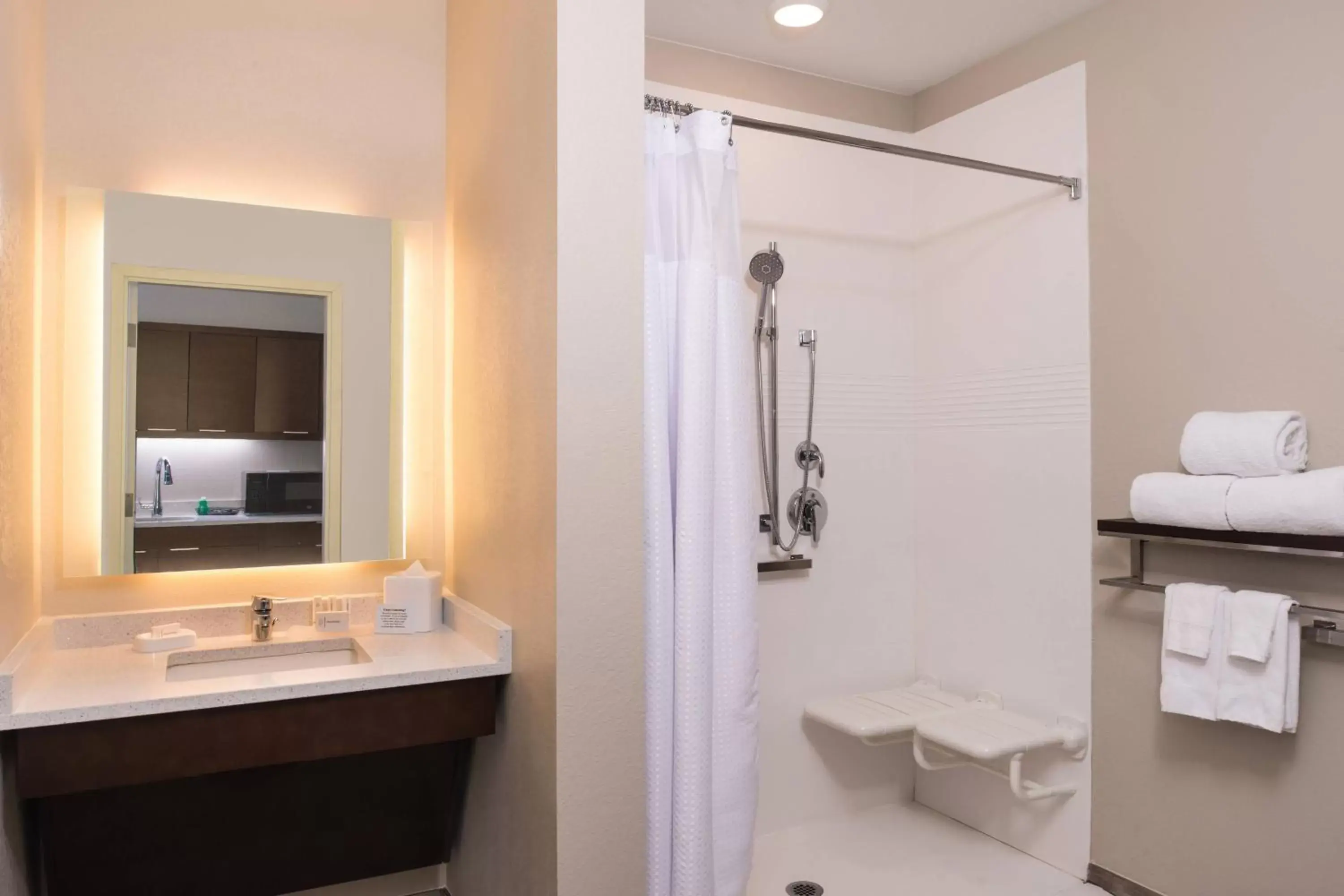 Bathroom in TownePlace Suites by Marriott San Bernardino Loma Linda