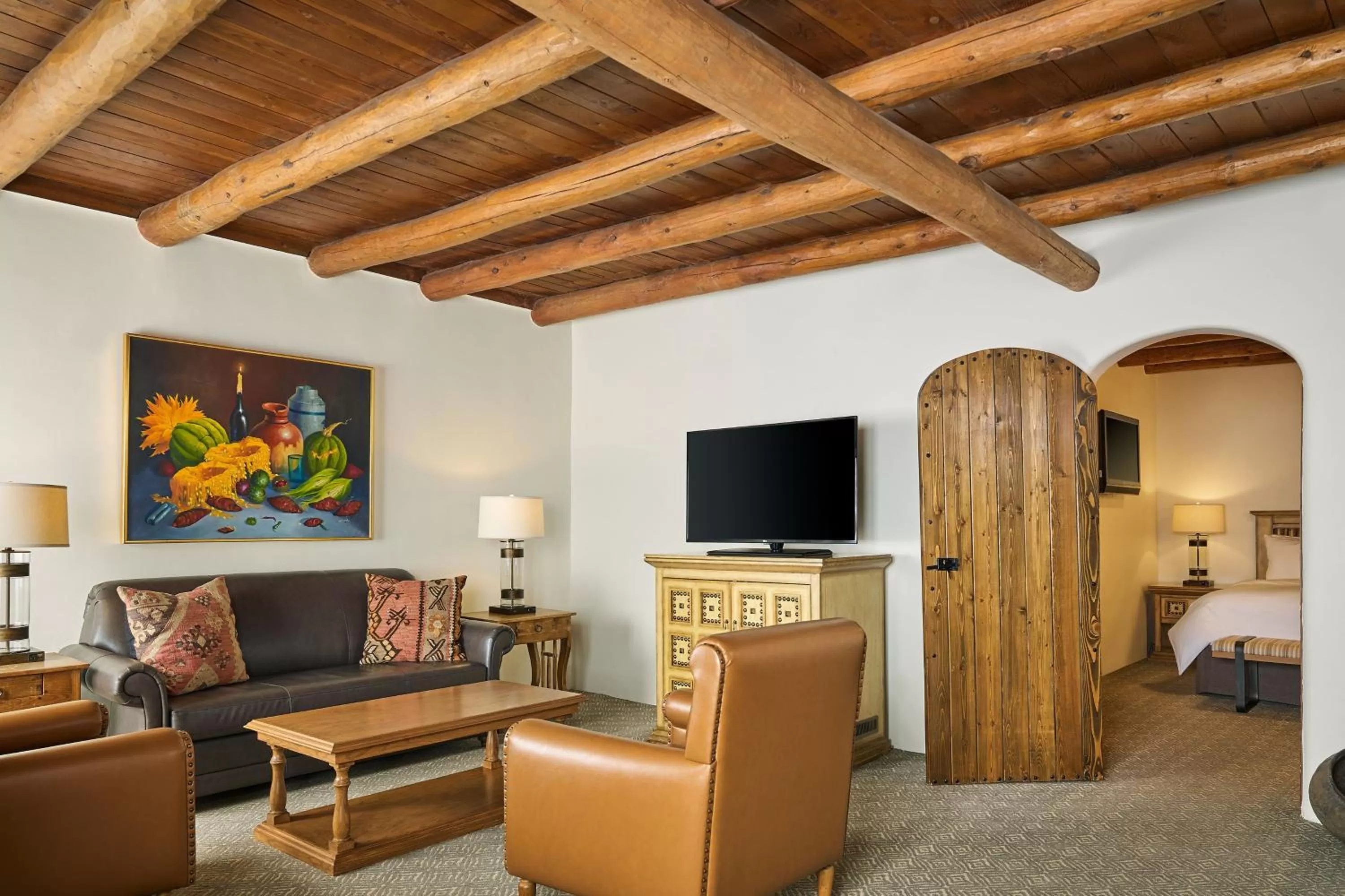 Living room in La Posada De Santa Fe, a Tribute Portfolio Resort & Spa