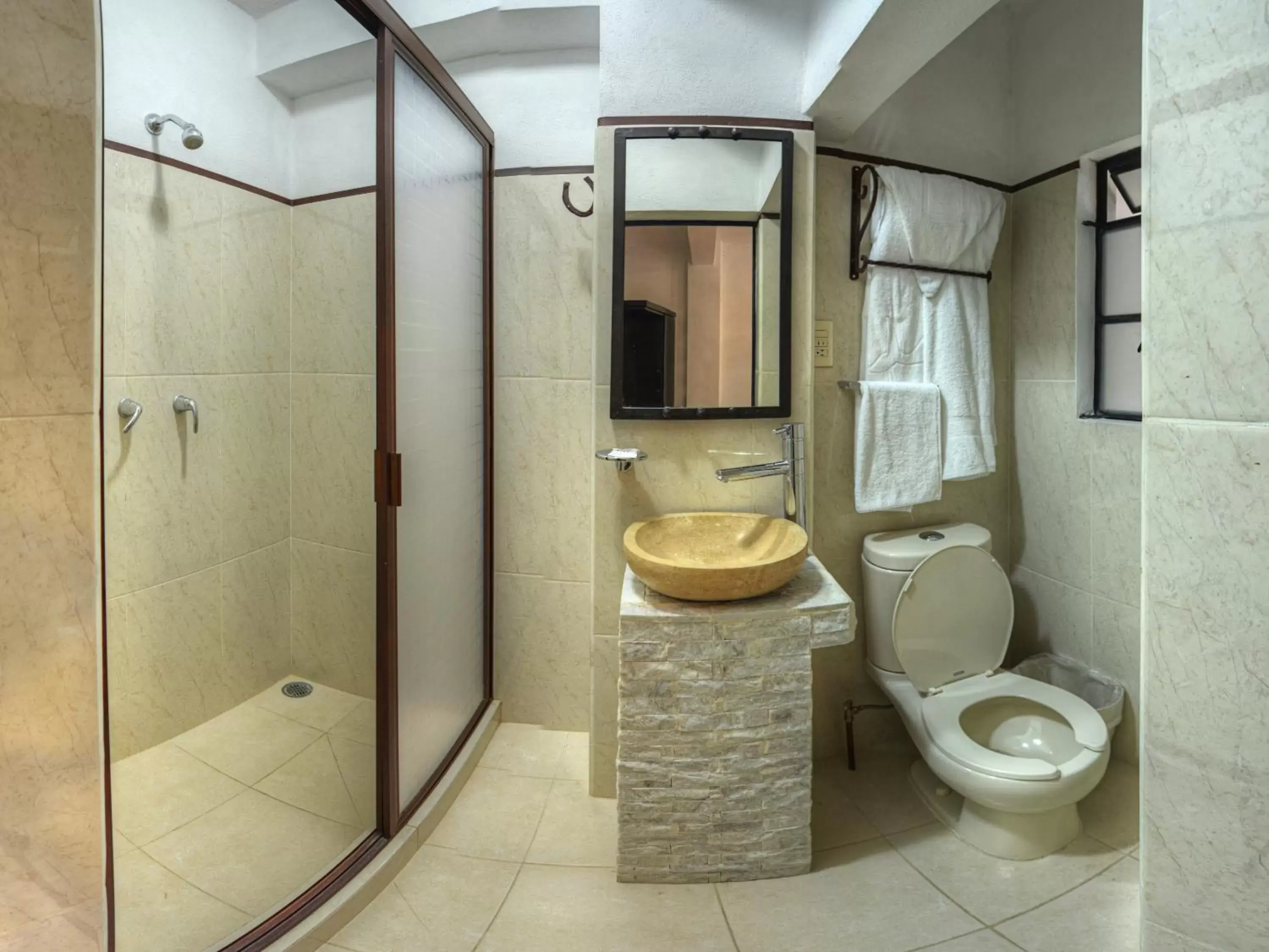 Photo of the whole room, Bathroom in Hotel Posada San Javier