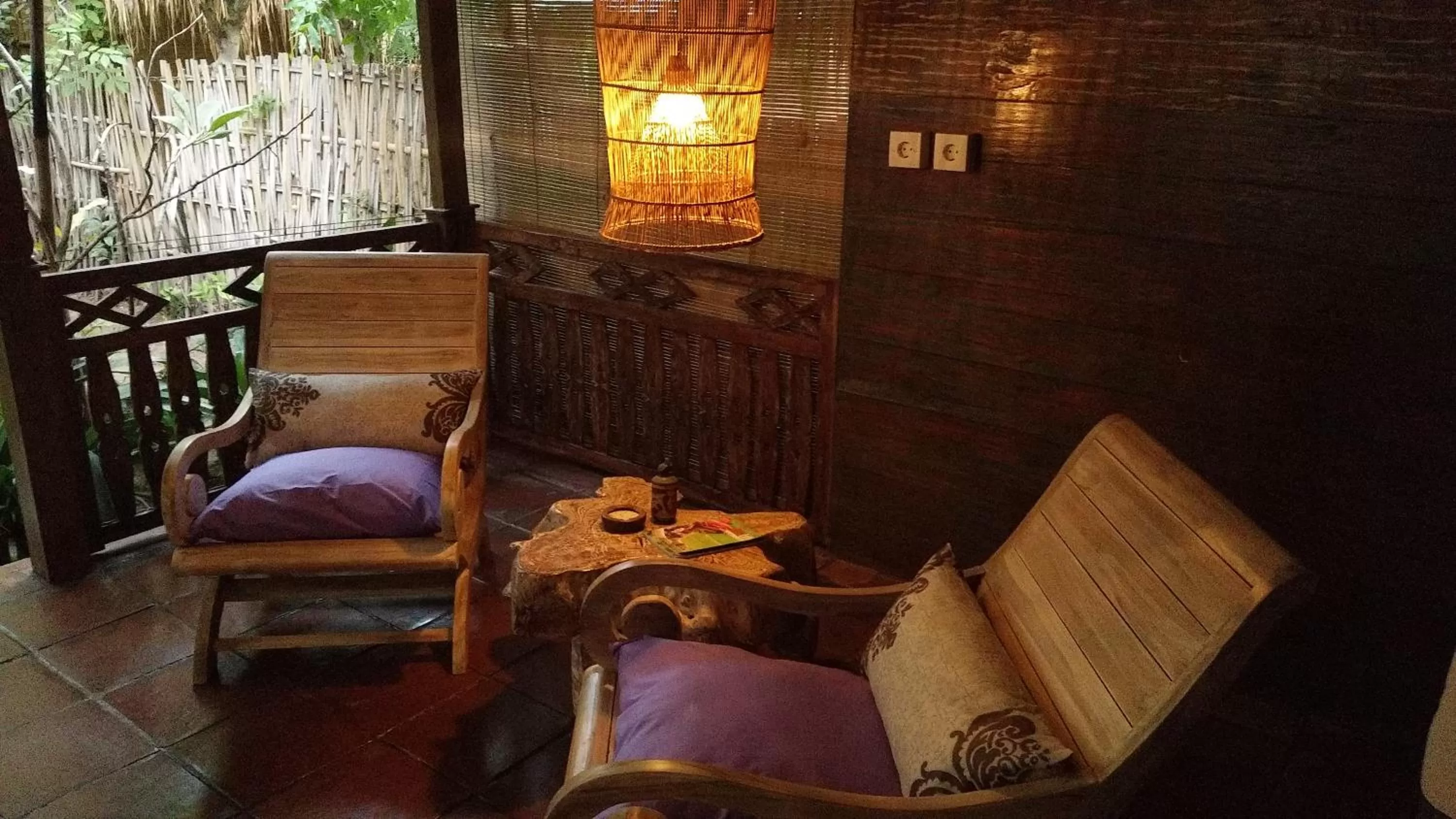 Balcony/Terrace in Villas Light House - Eco-Traditional Joglo