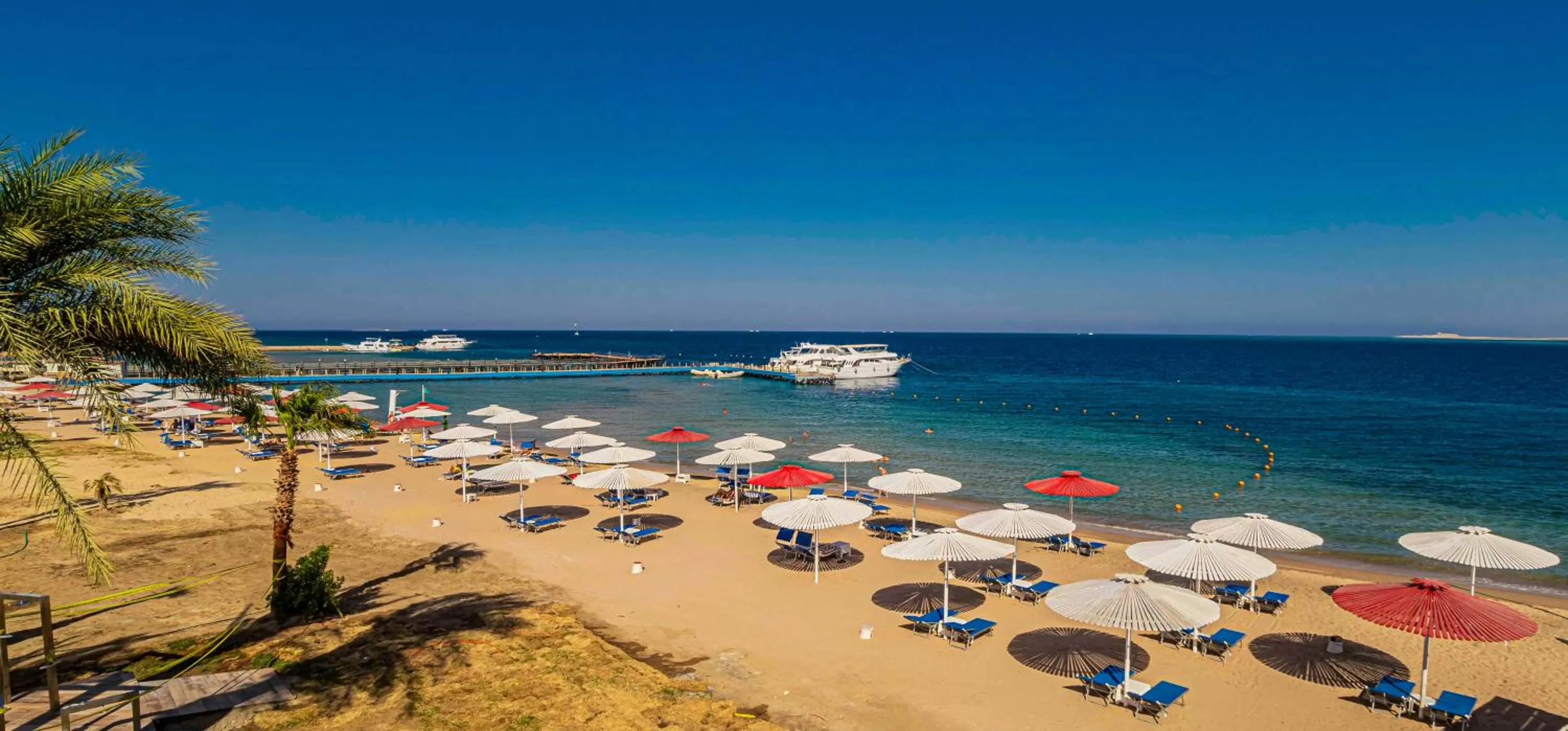 Sea view in Amarina Abu Soma Resort & Aquapark