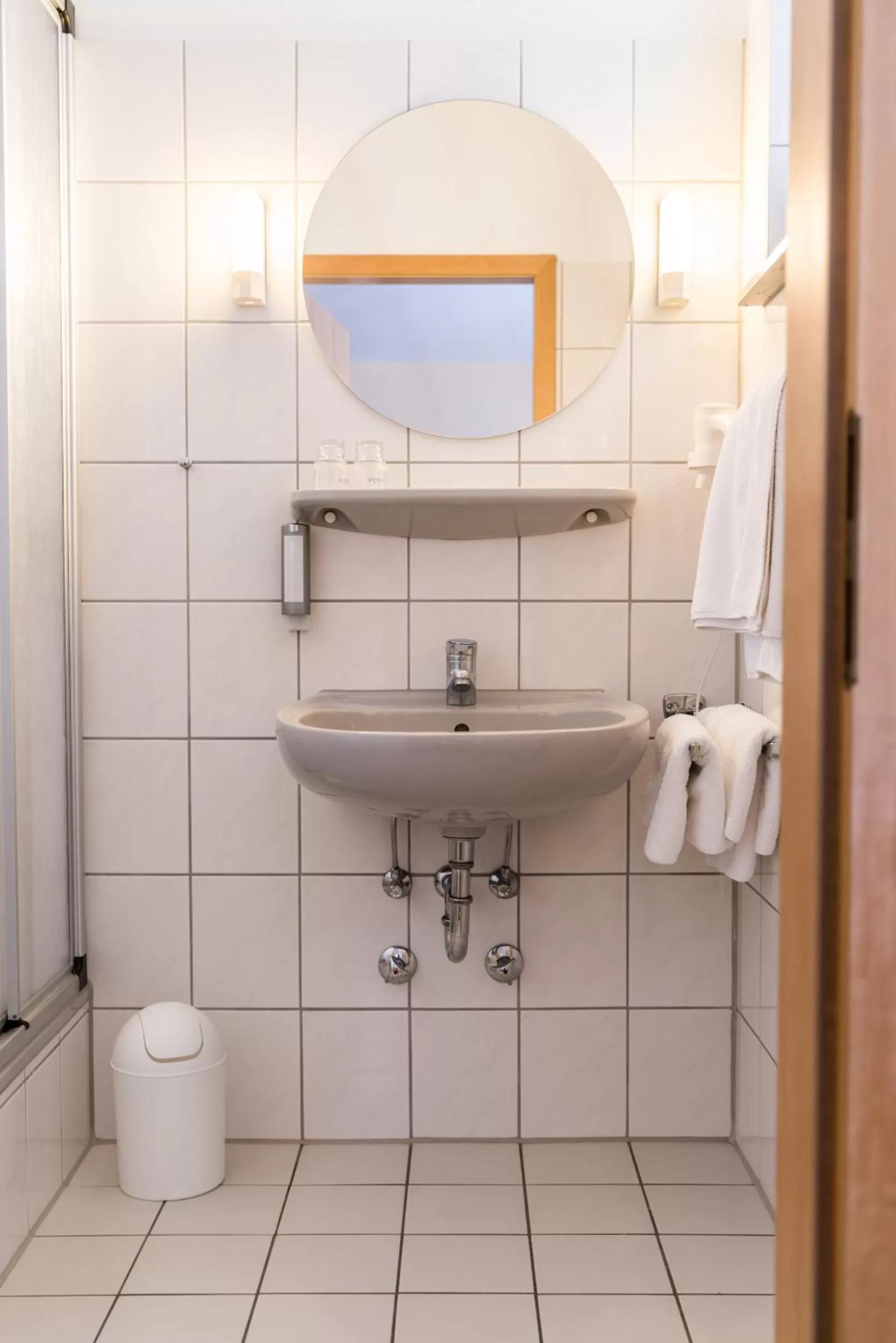 Bathroom in Hotel Matthias