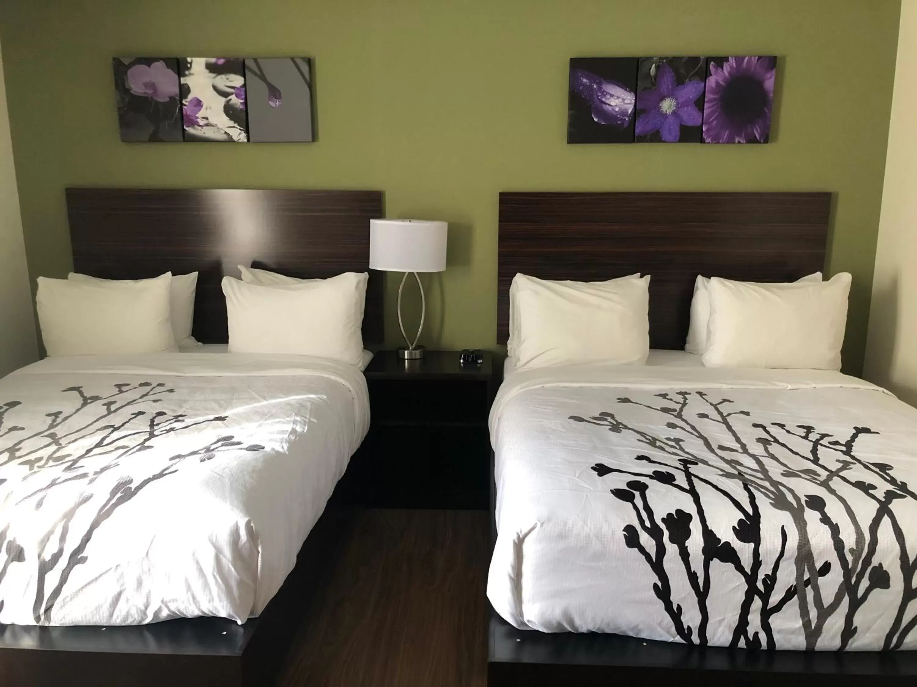 Bed in Sleep Inn & Suites Quebec City East