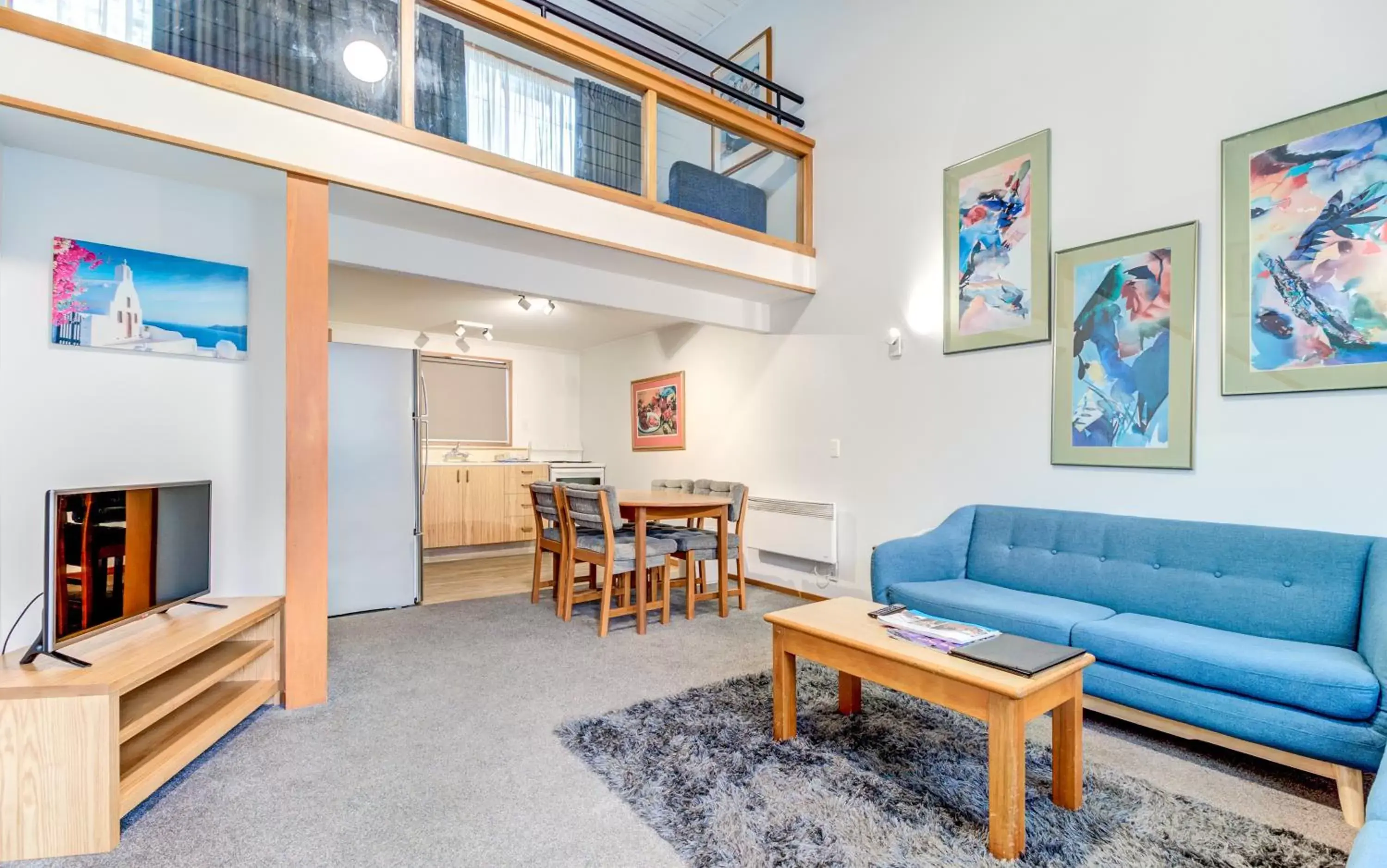 Living room, Seating Area in The Lofts Apartments