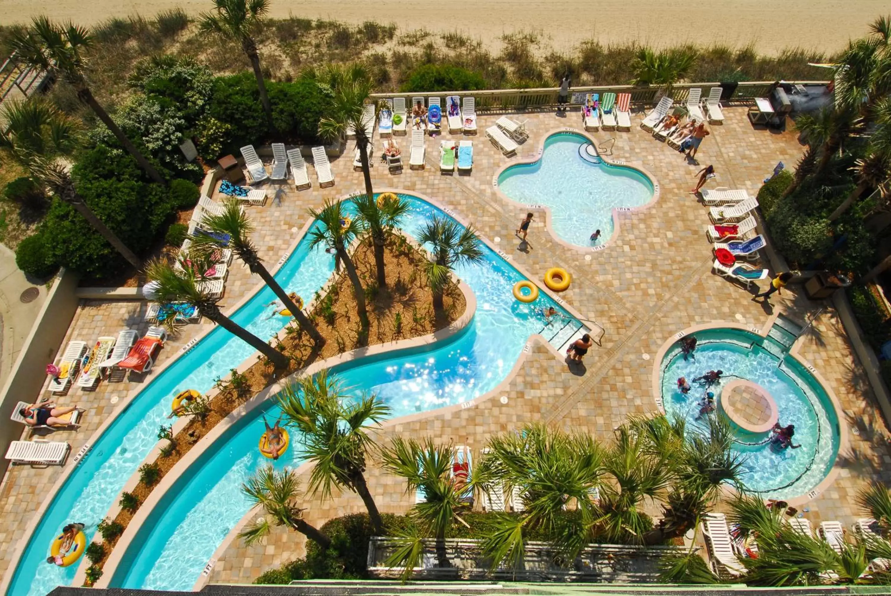 Swimming pool, Pool View in Coral Beach Resort