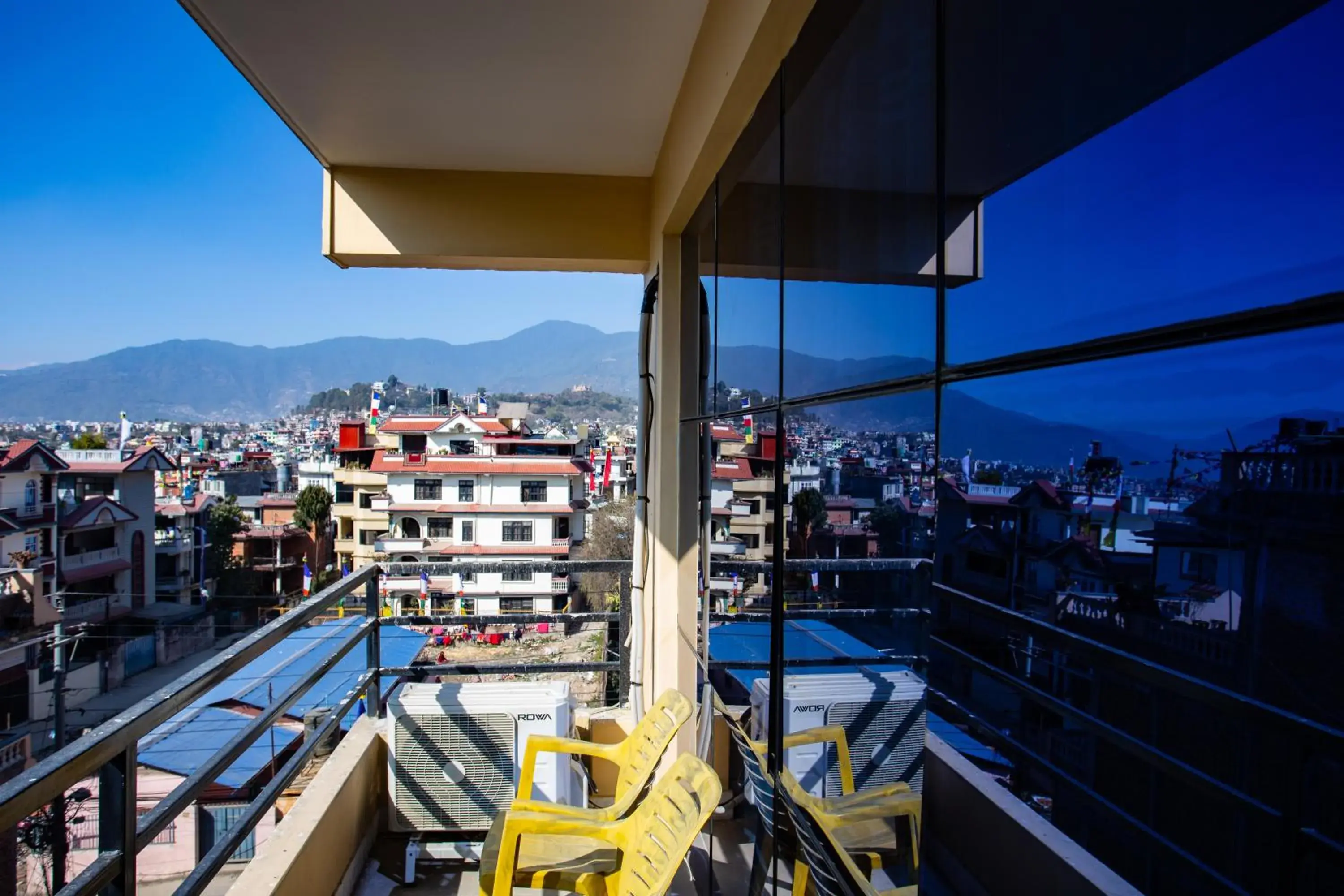 Day, Balcony/Terrace in The Boudha Inn