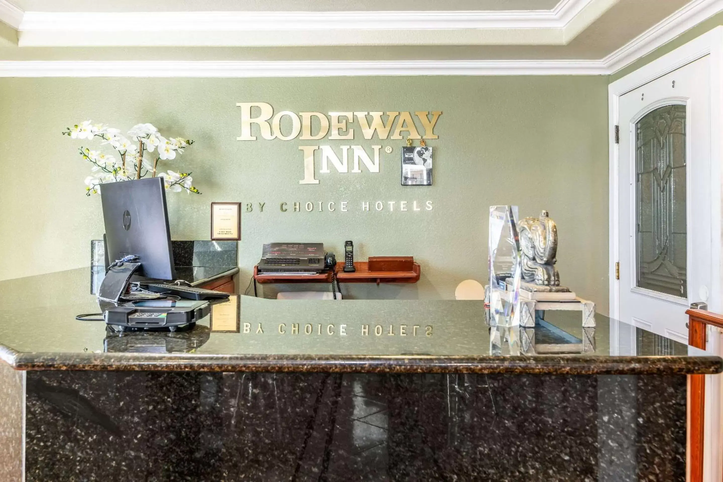 Lobby or reception in Rodeway Inn On Historic Route 66 Lobby or reception in Rodeway Inn On Historic Route 66