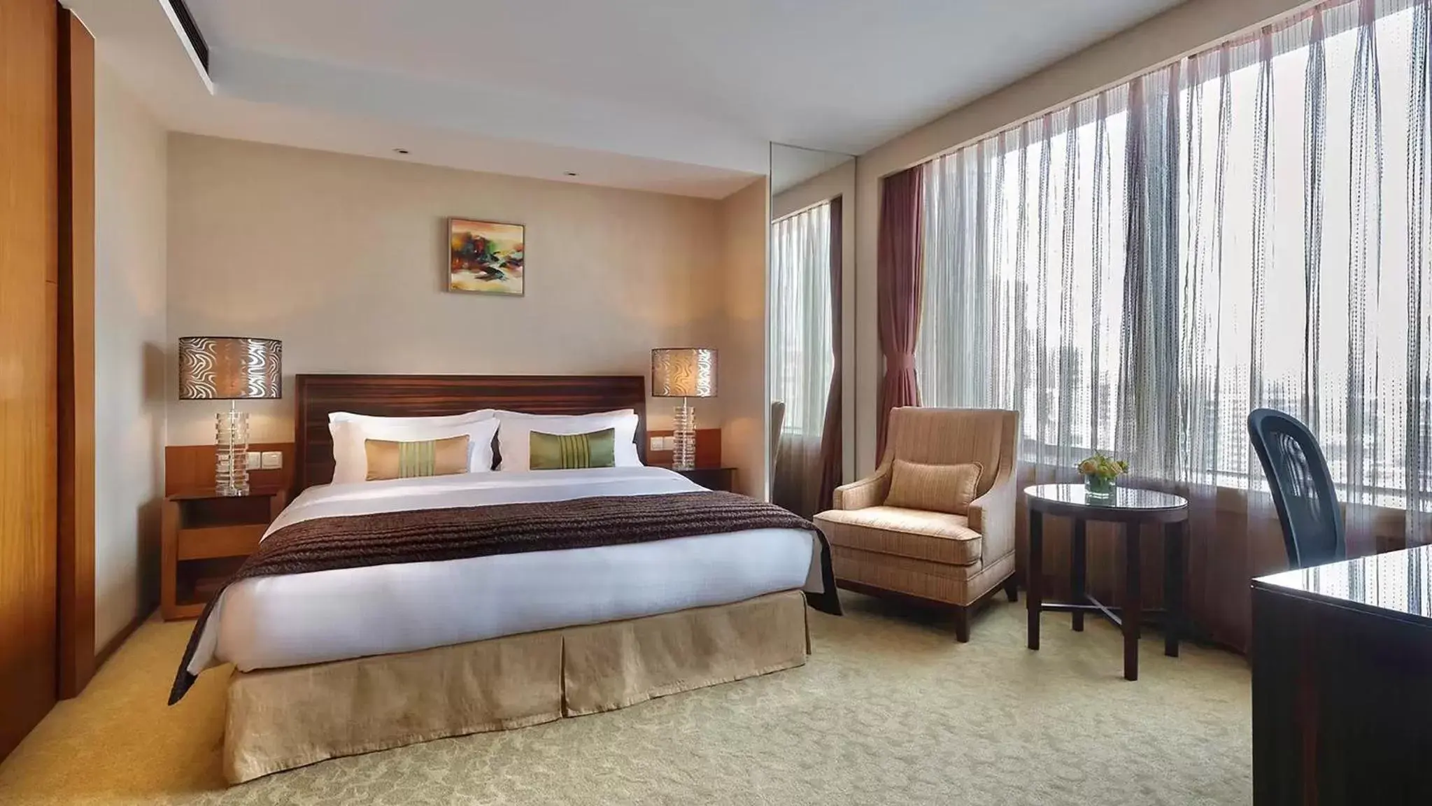 Photo of the whole room, Bed in Marco Polo Parkside, Beijing