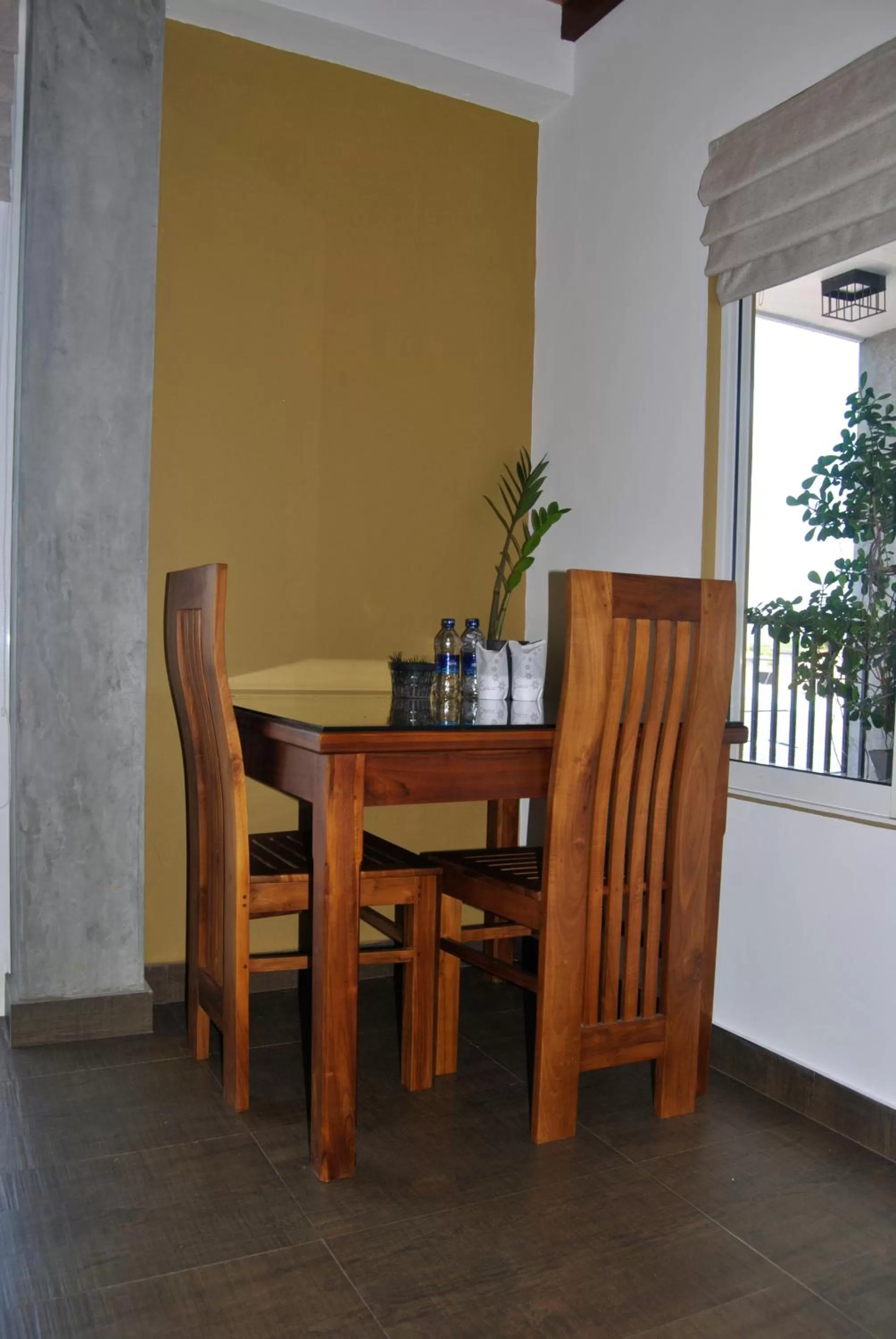 Seating area in The Canoe