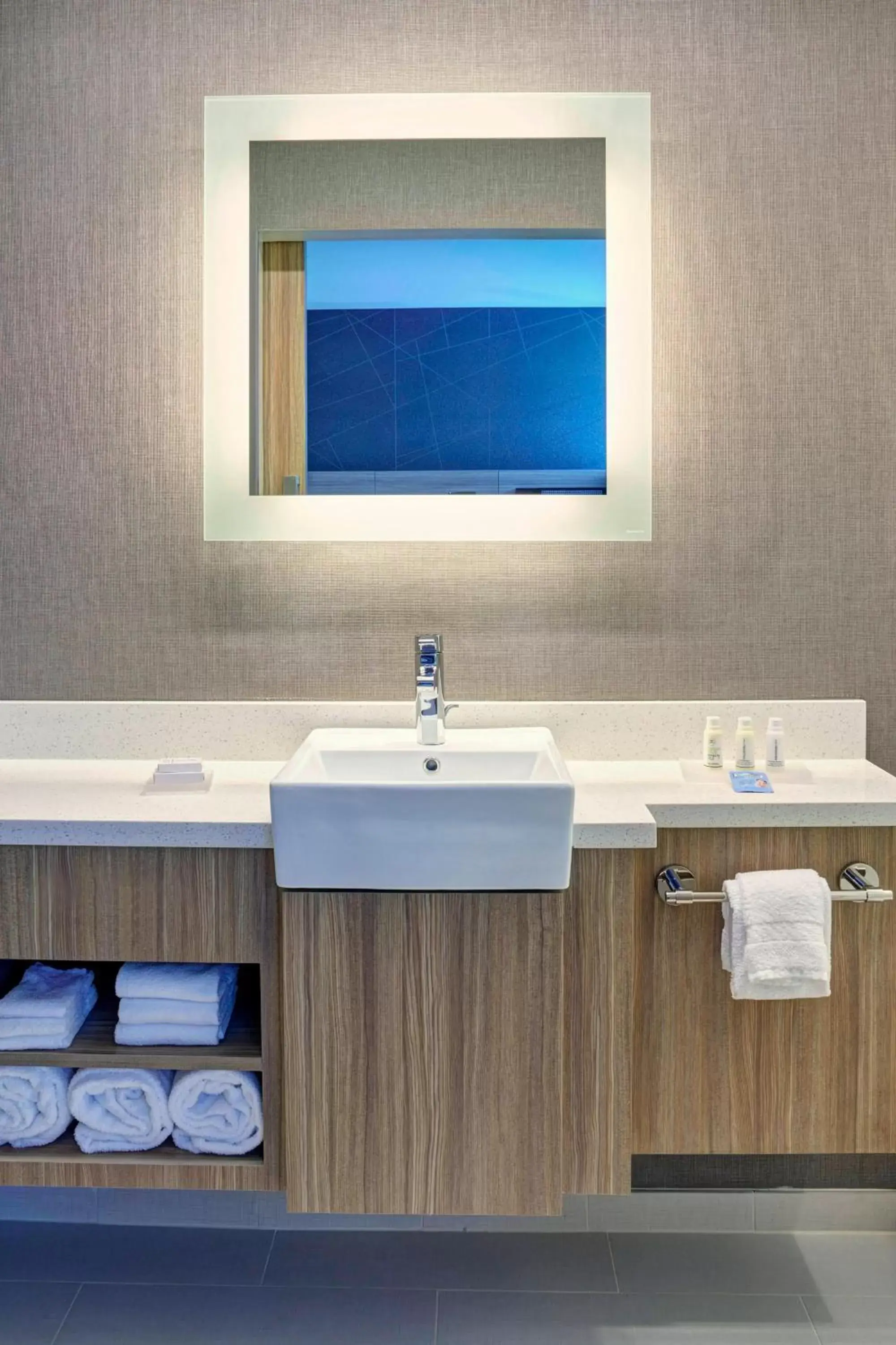 Bathroom in SpringHill Suites by Marriott Grand Rapids West