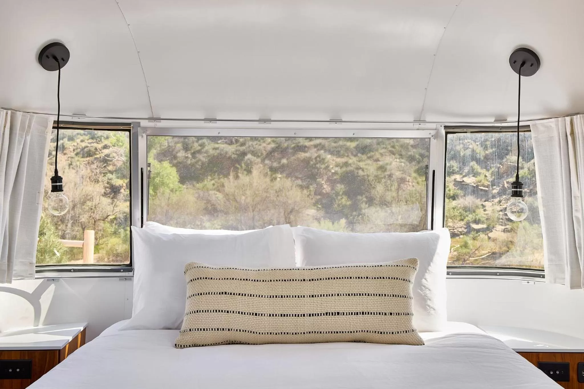 Bed in AutoCamp Zion