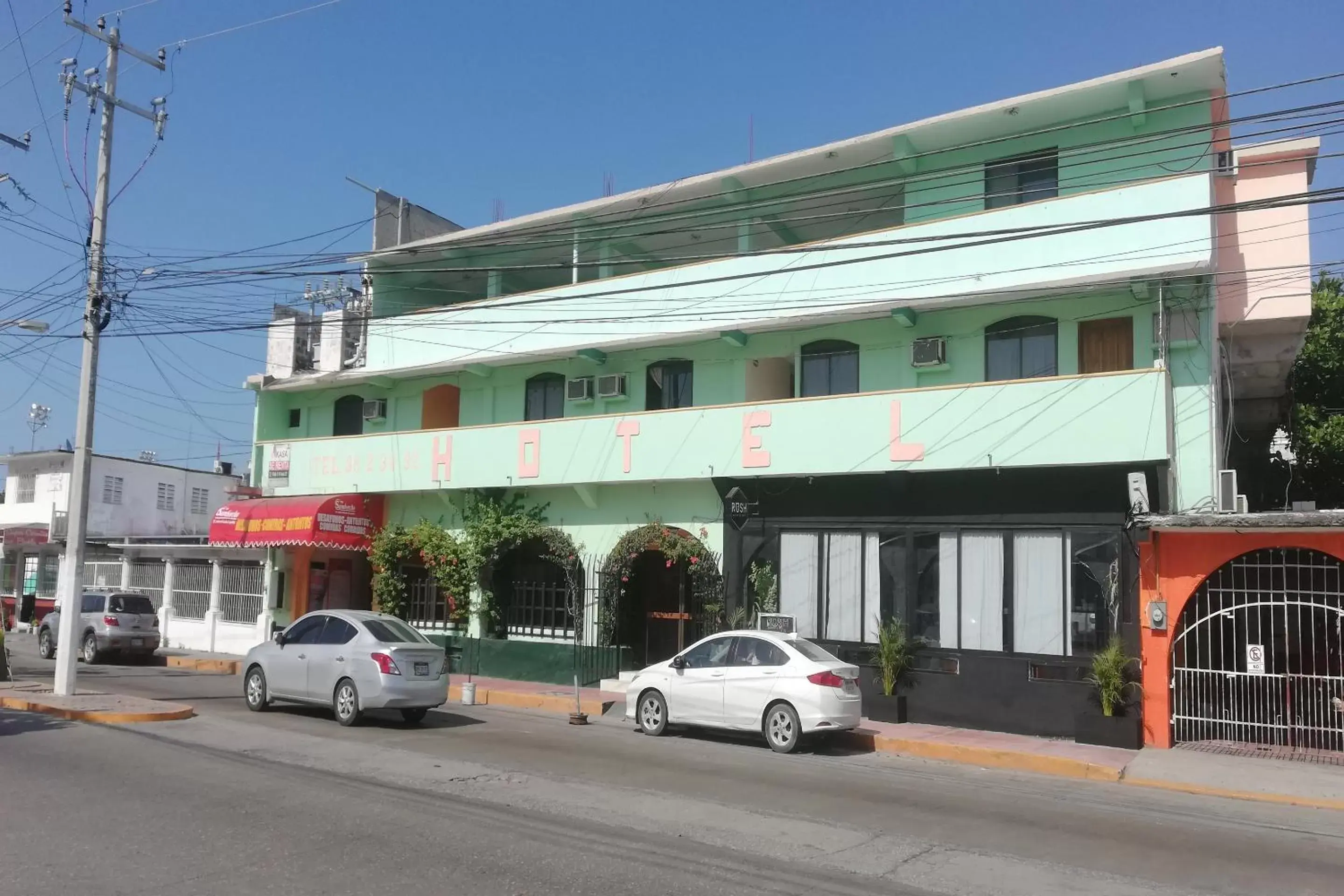 Facade/entrance, Property Building in Hotel Costa Maria