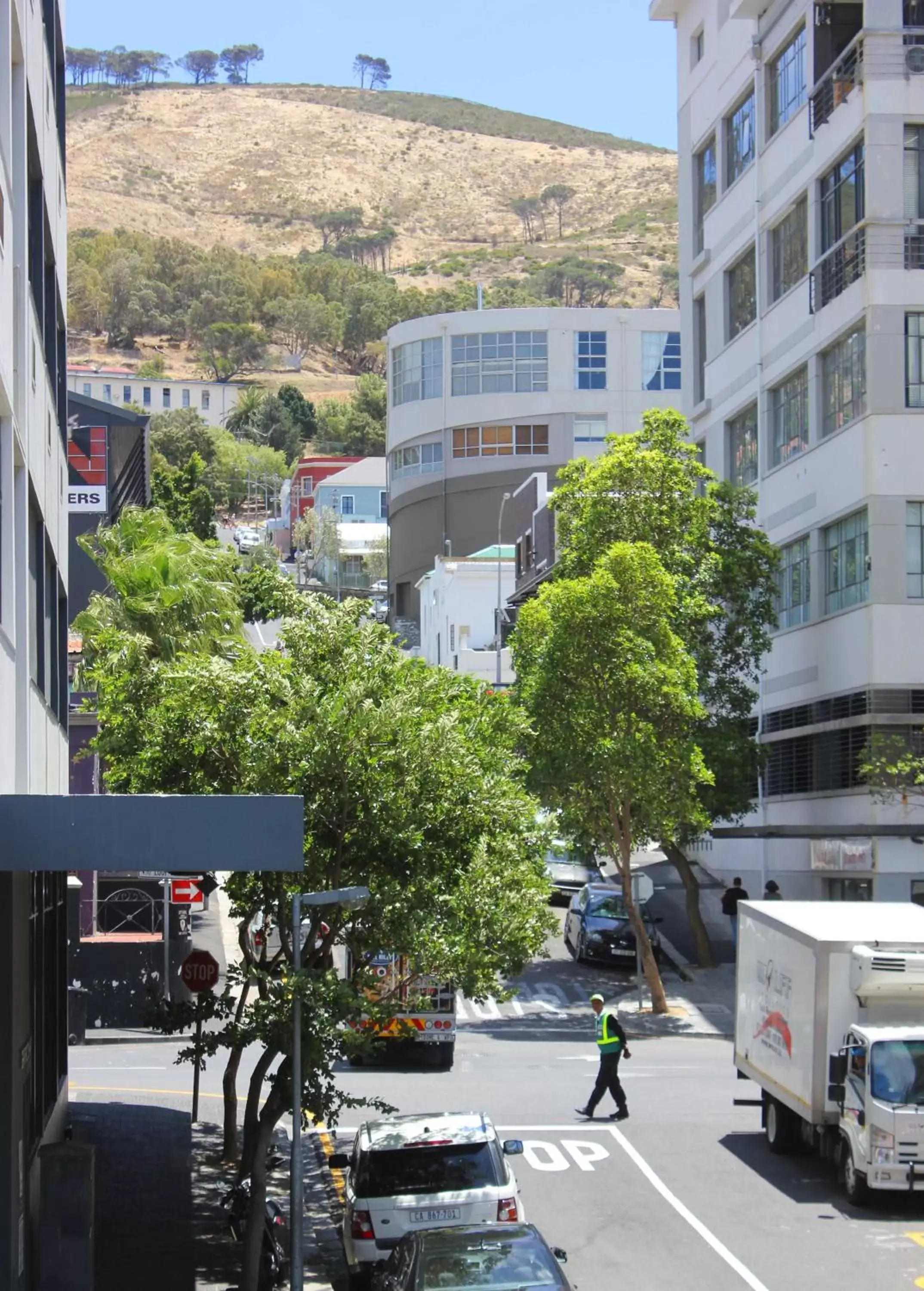 Street view in Long Street Boutique Hotel