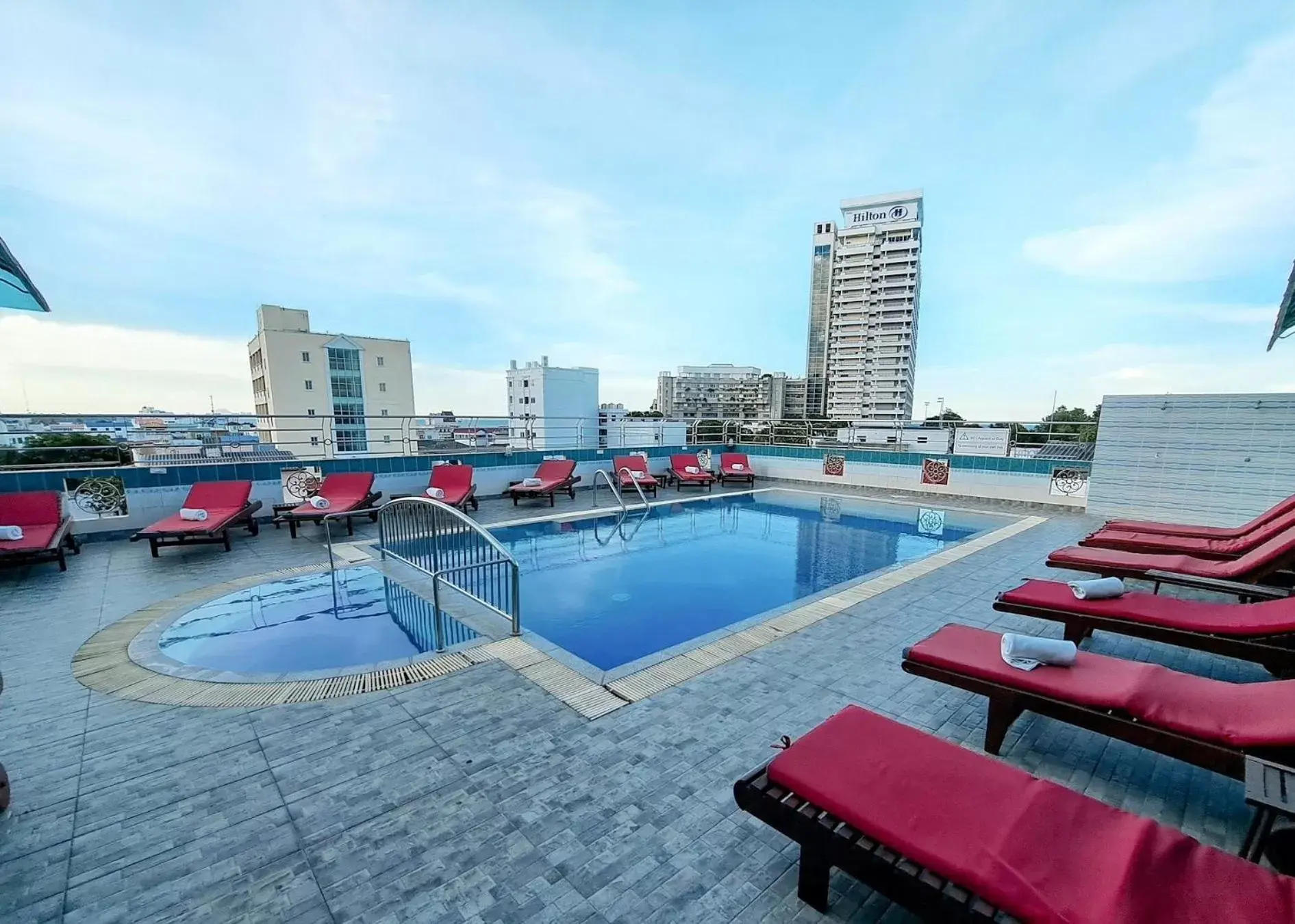 Swimming Pool in Thipurai City Hotel