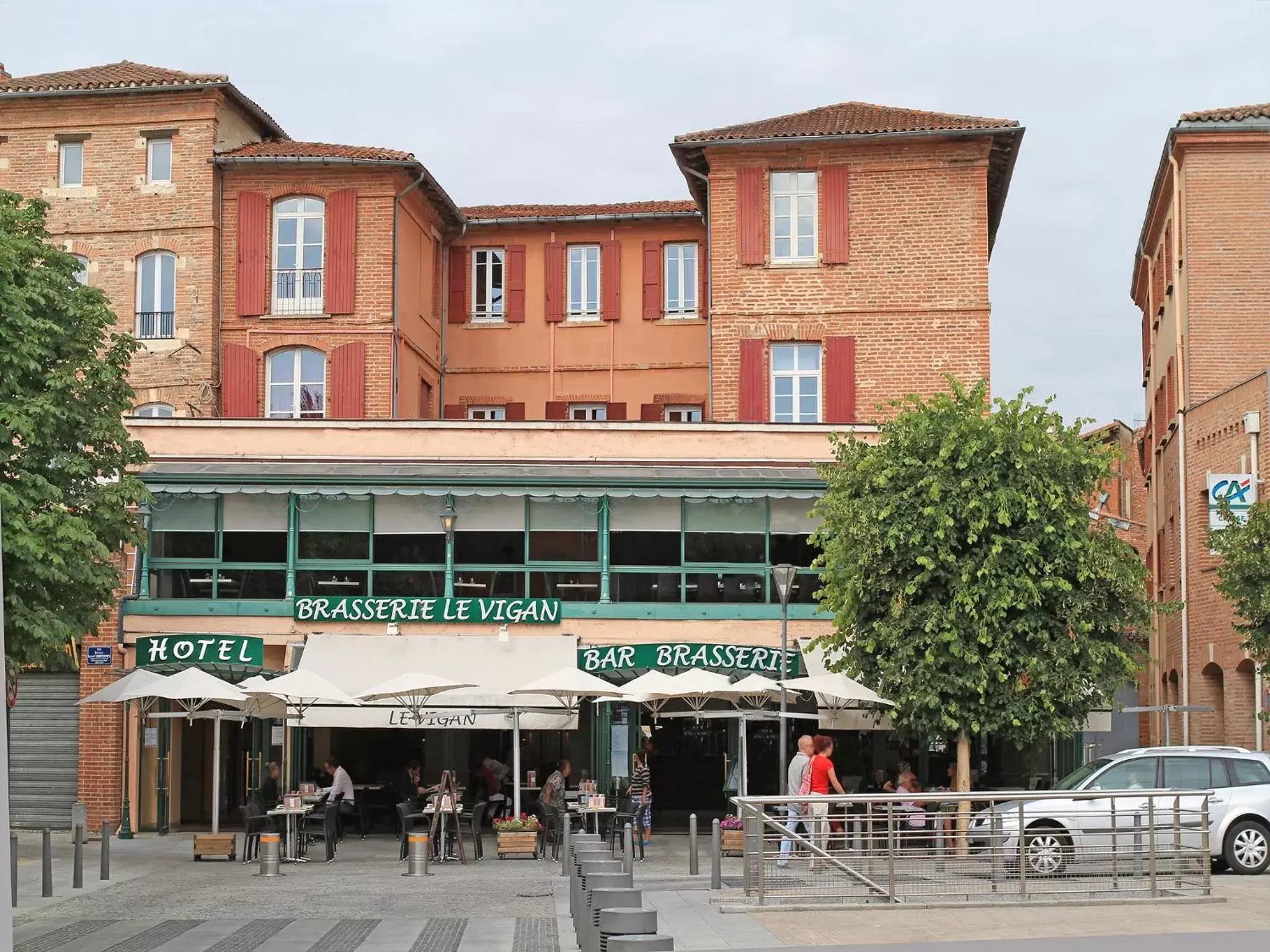 Property building in Hôtel du Vigan