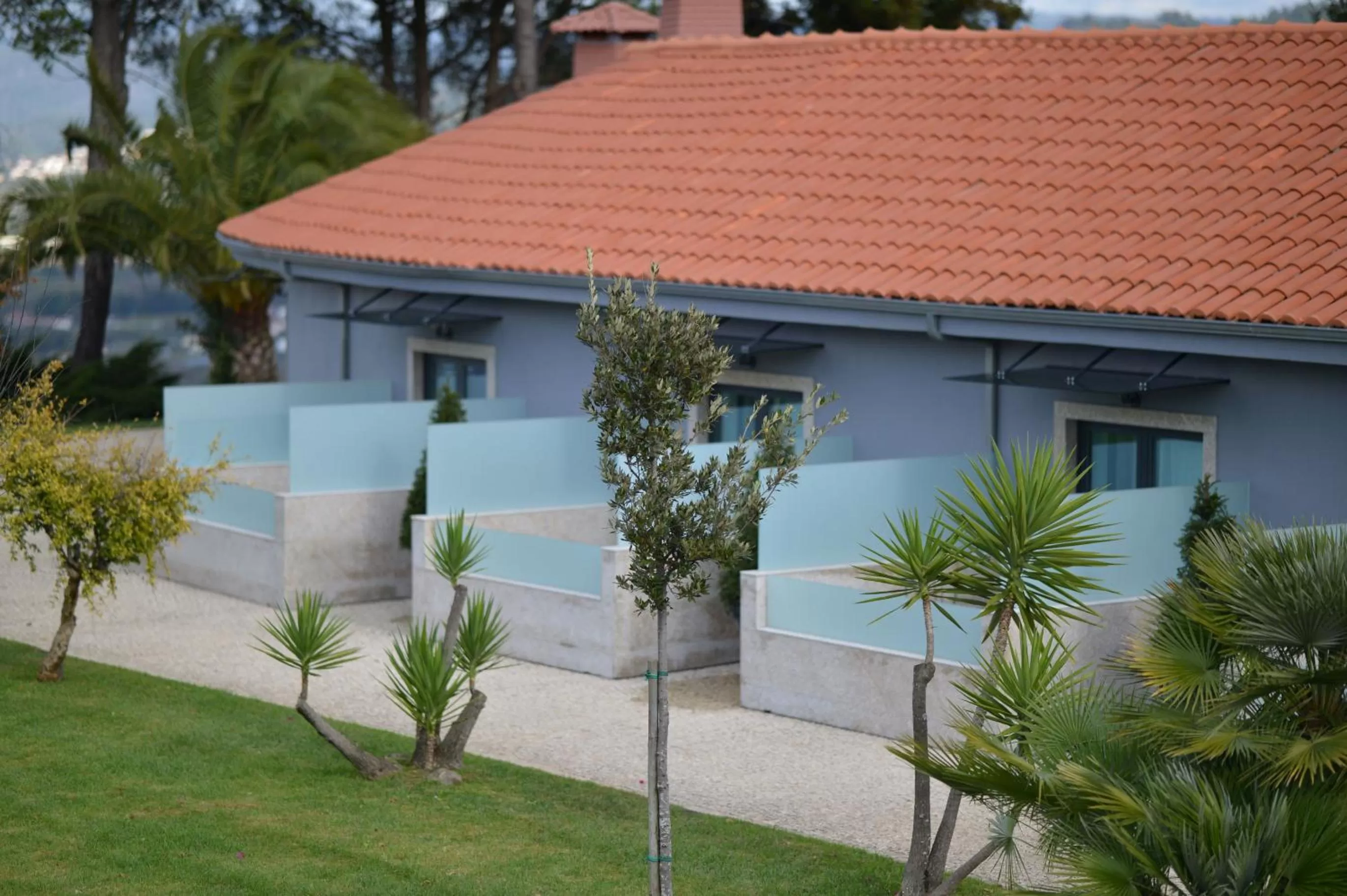 Seating area in Casa das Carpas