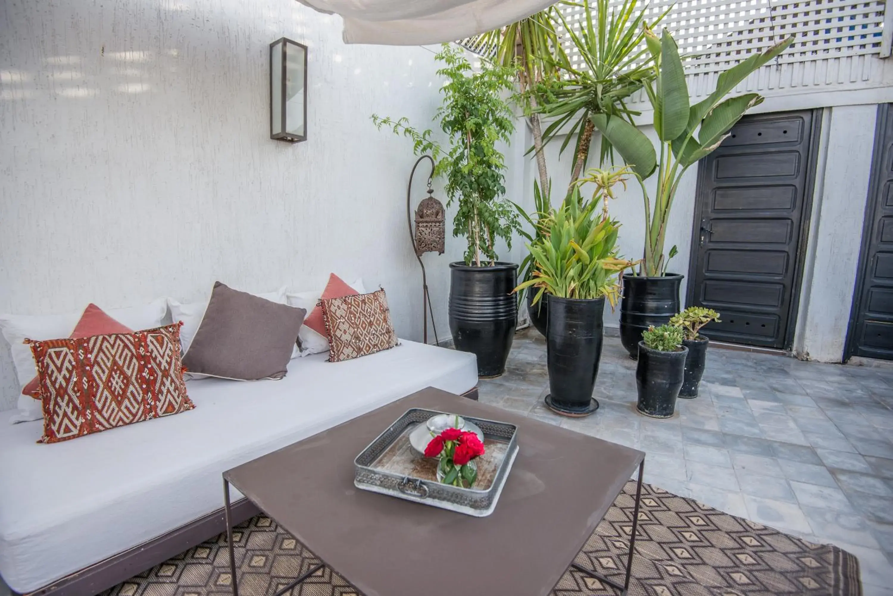 Balcony/Terrace, Seating Area in Riad Villa Weng & Spa