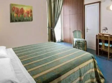 Bed in Hotel Acerboli