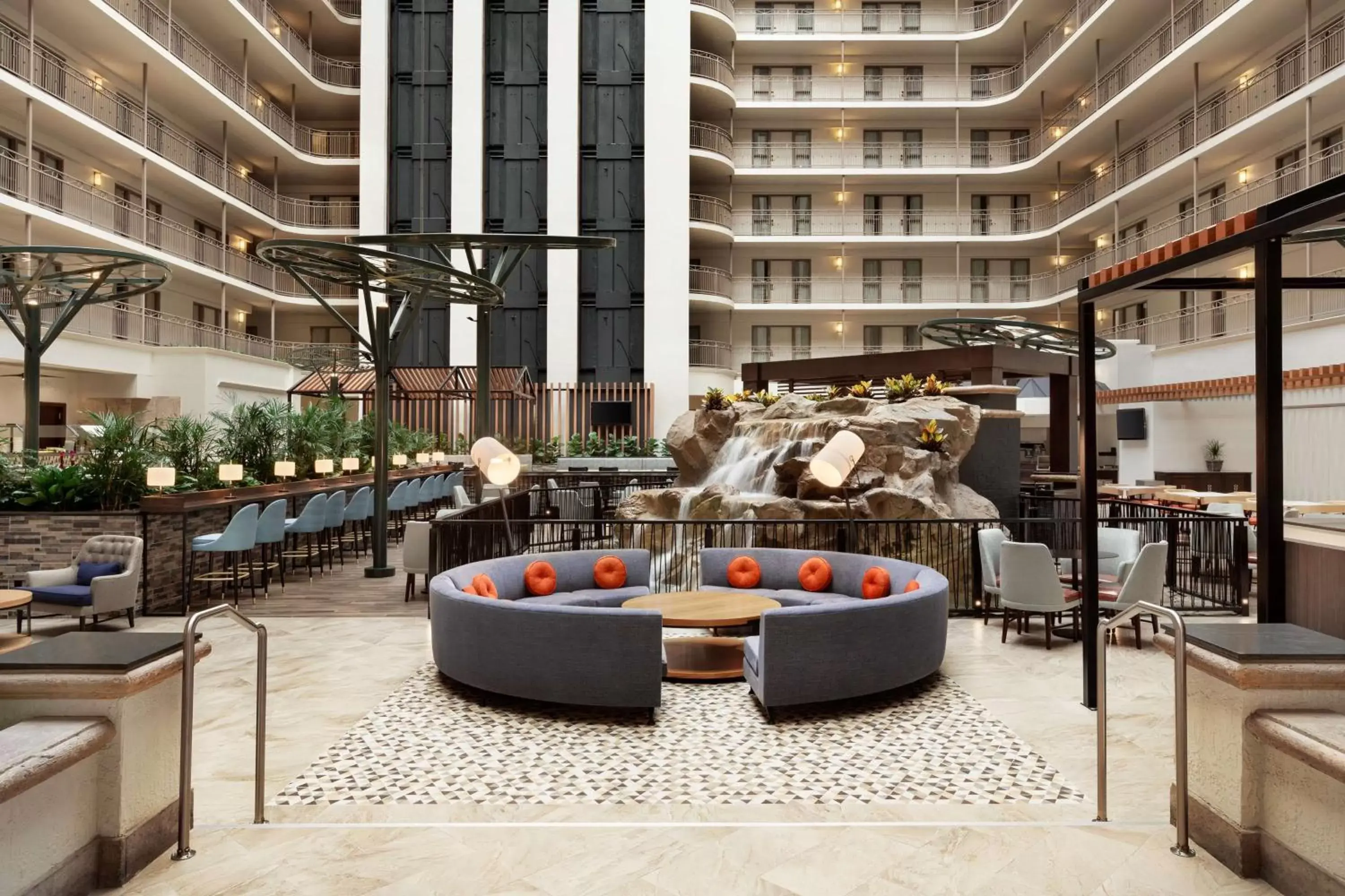 Lobby or reception in Embassy Suites Dallas - DFW International Airport South