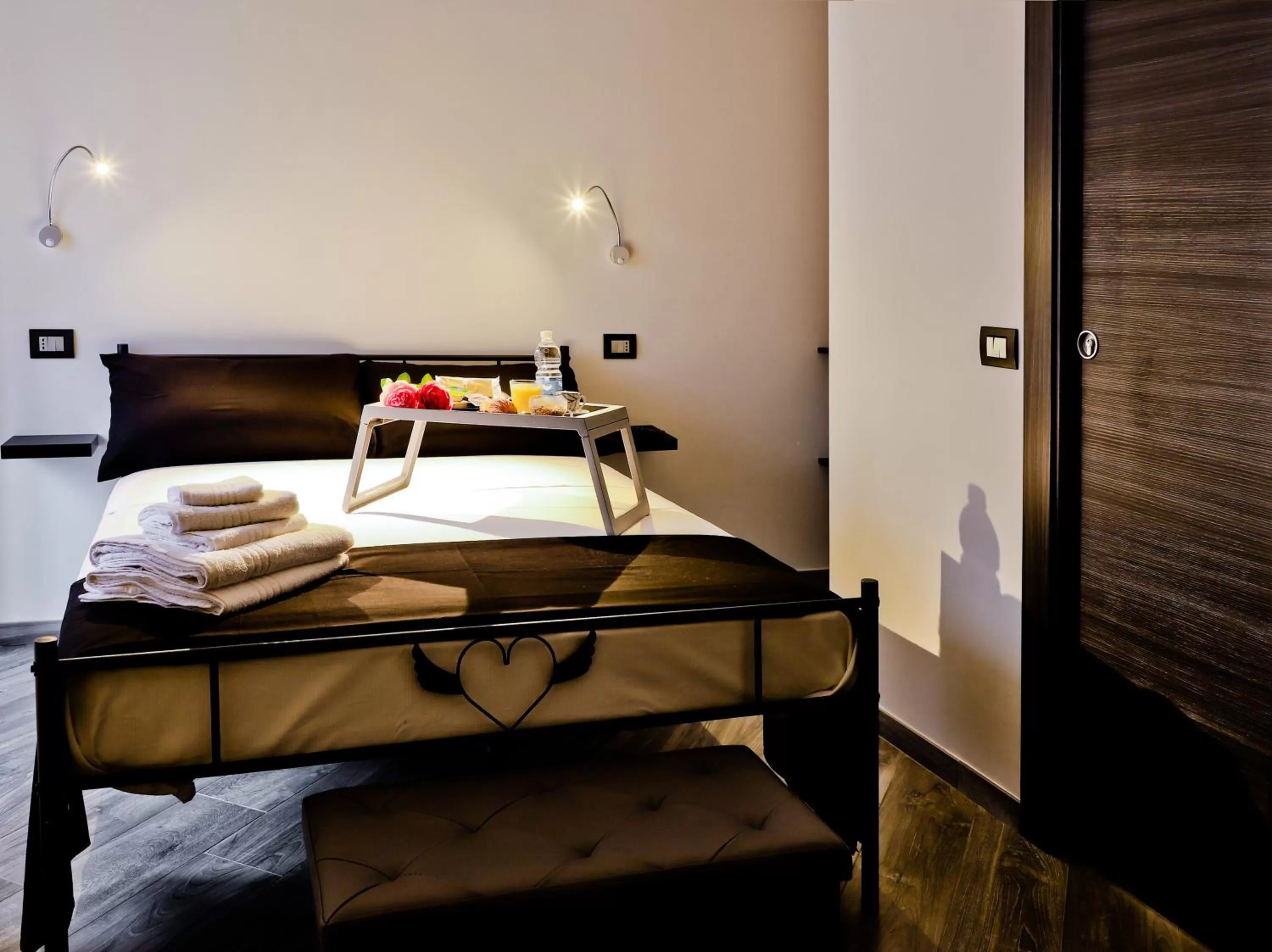 Bed in Terra Mia Savoia B&B