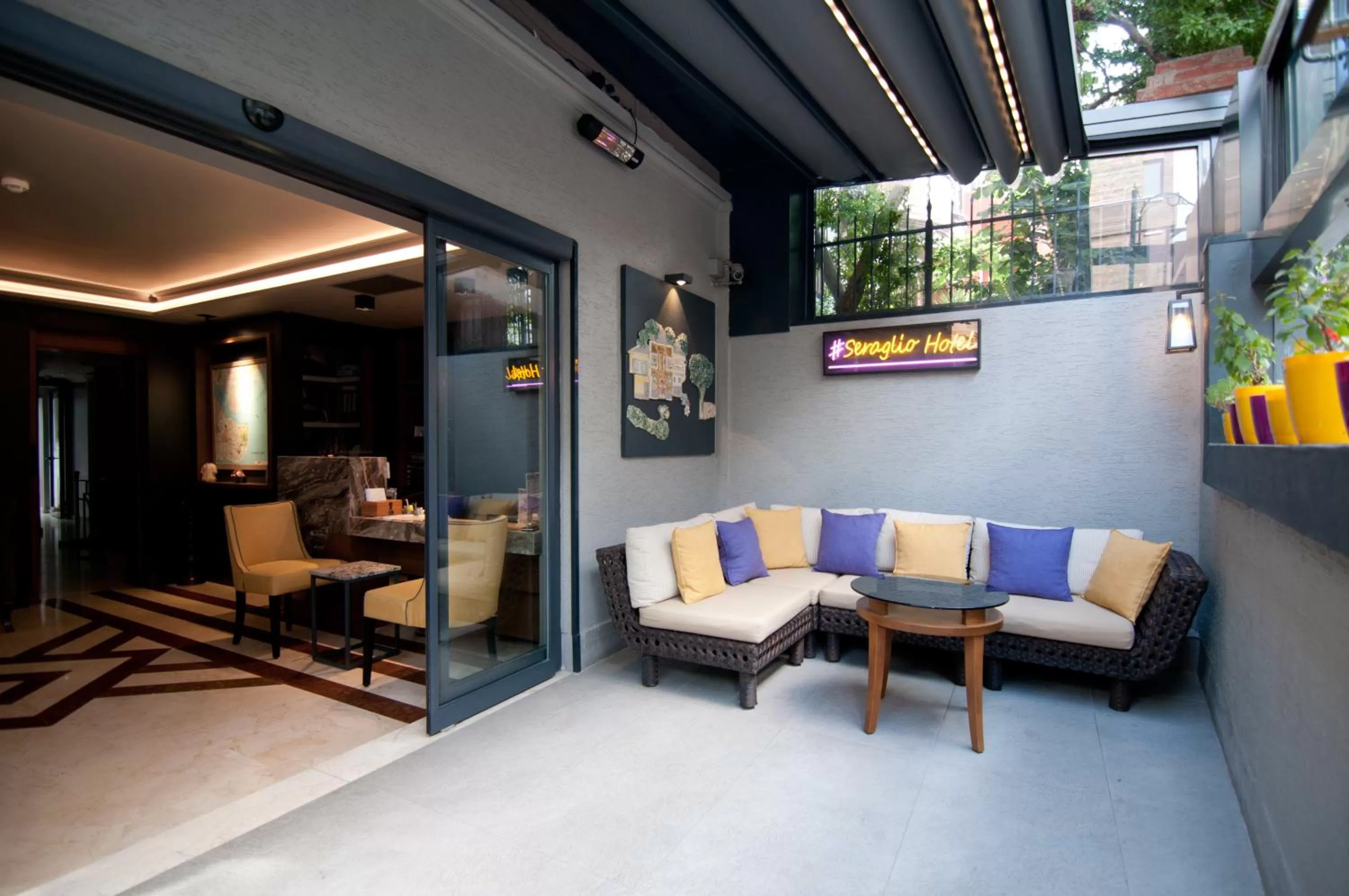 Property building in Seraglio Hotel & Suites