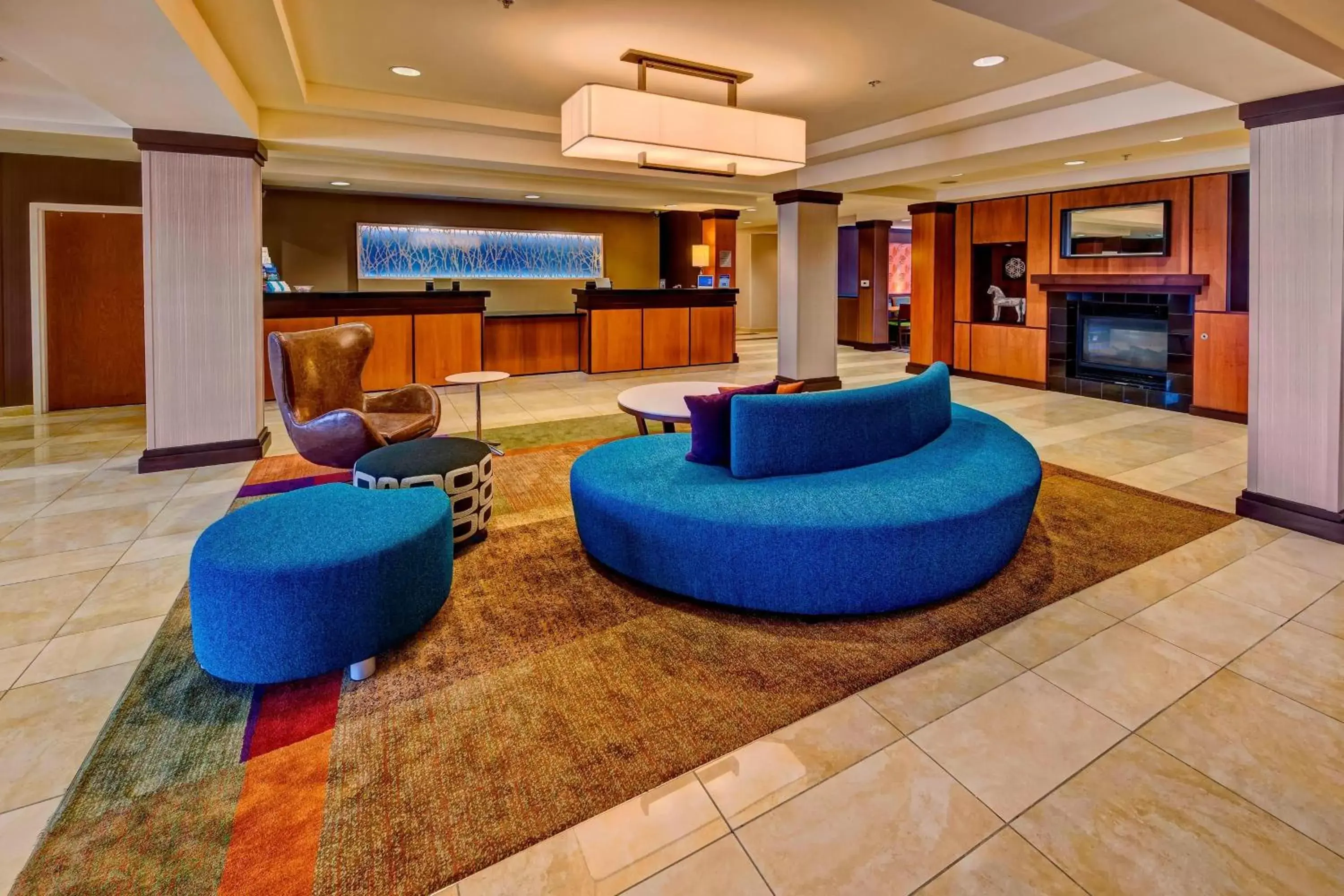 Lobby or reception, Lobby/Reception in Fairfield Inn & Suites Memphis Olive Branch