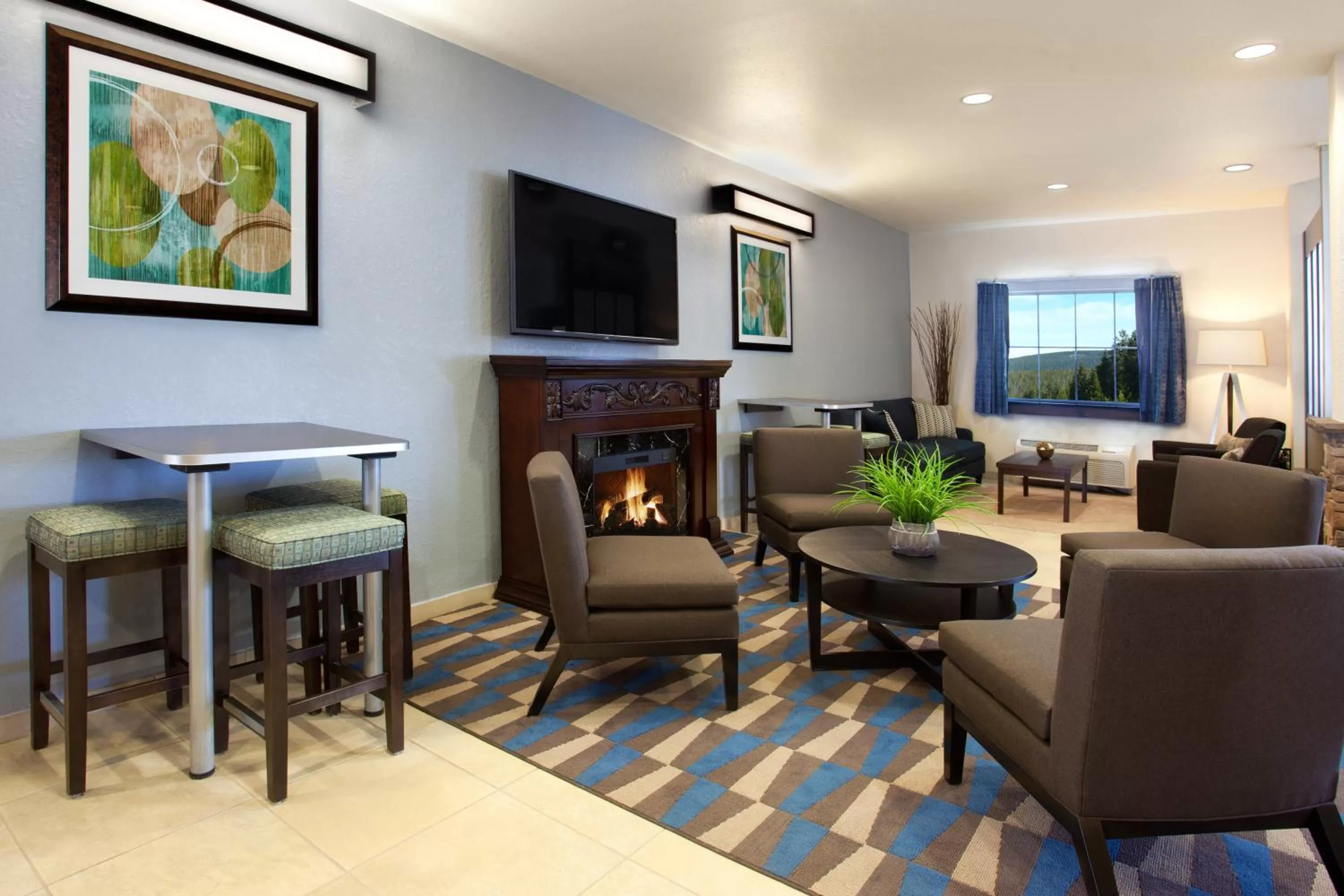 Lobby or reception in Microtel Inn & Suites by Wyndham Waynesburg