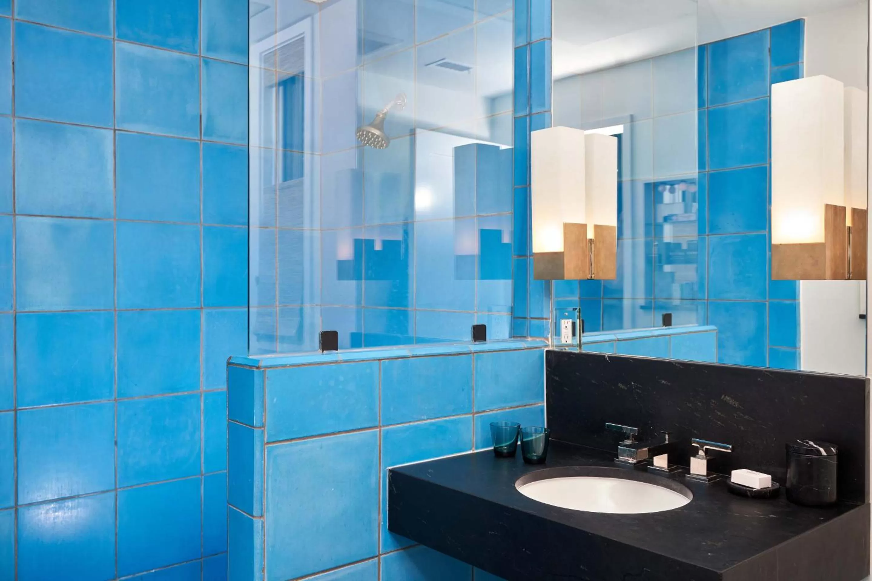 Bathroom in Hotel Saint Cecilia