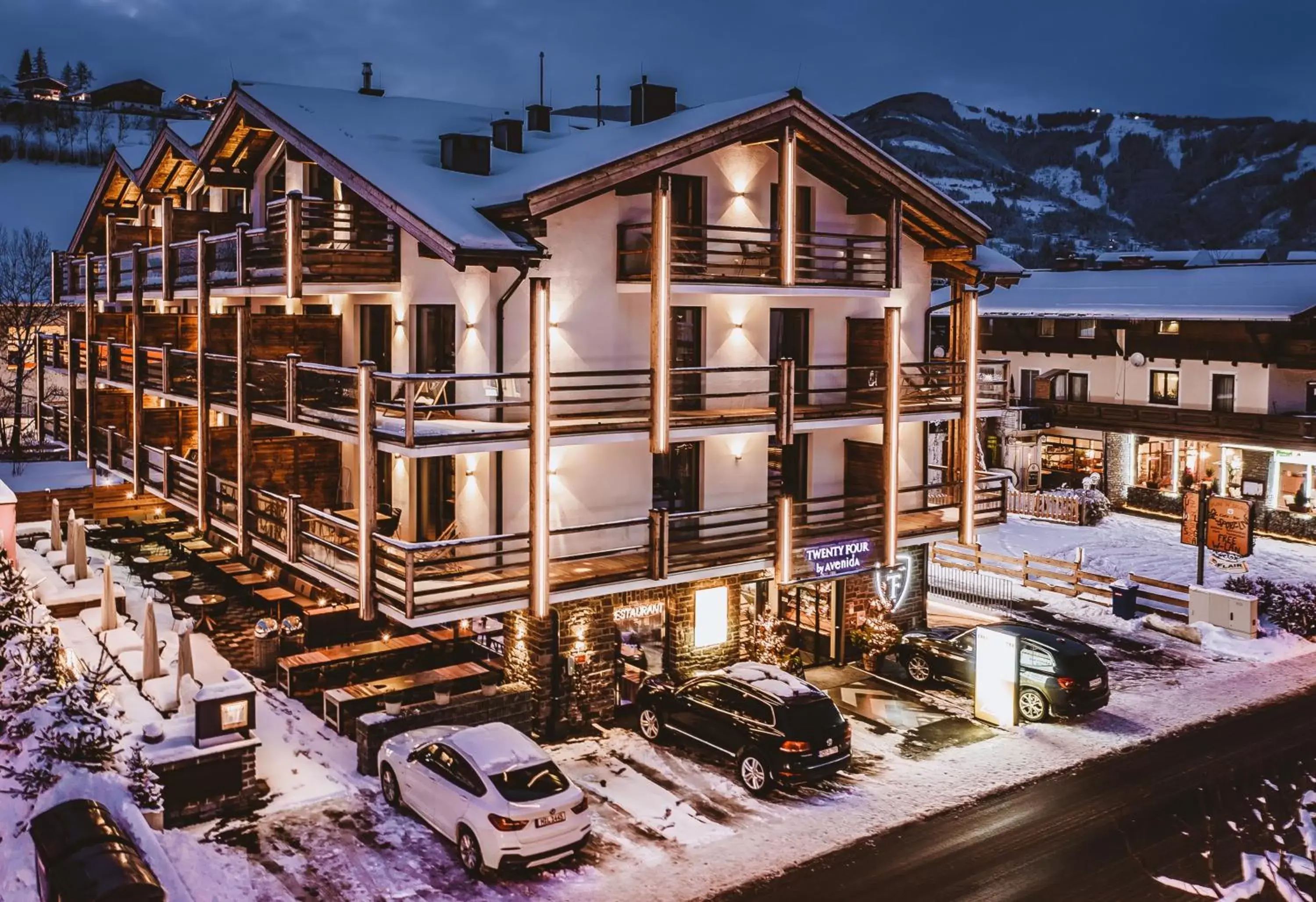 Property building, Winter in 24 by AvenidA Hotel & Residences Kaprun