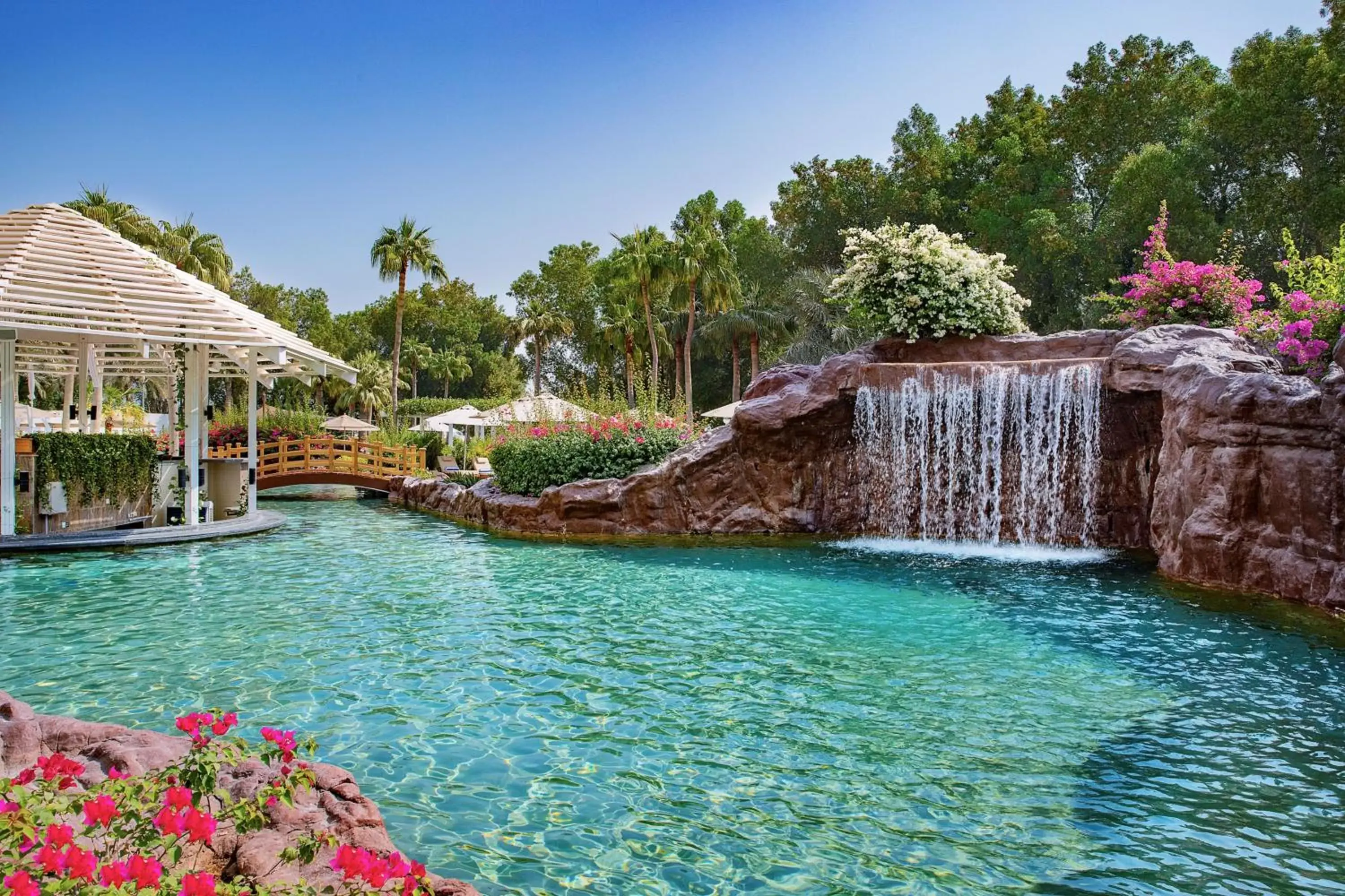 Swimming pool in The Ritz-Carlton, Doha