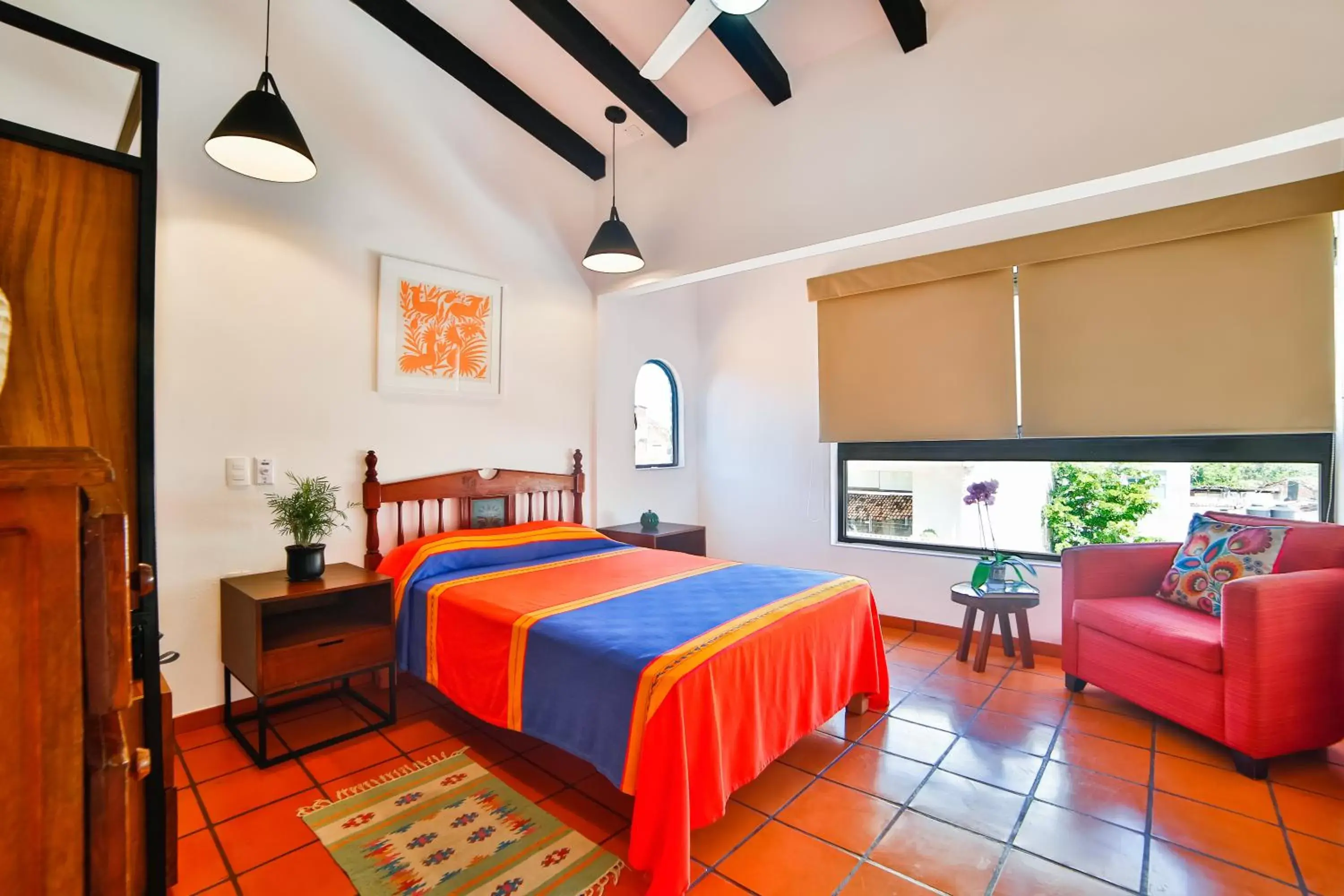 Bed, Room Photo in Hotel Villa del Mar Tradicional