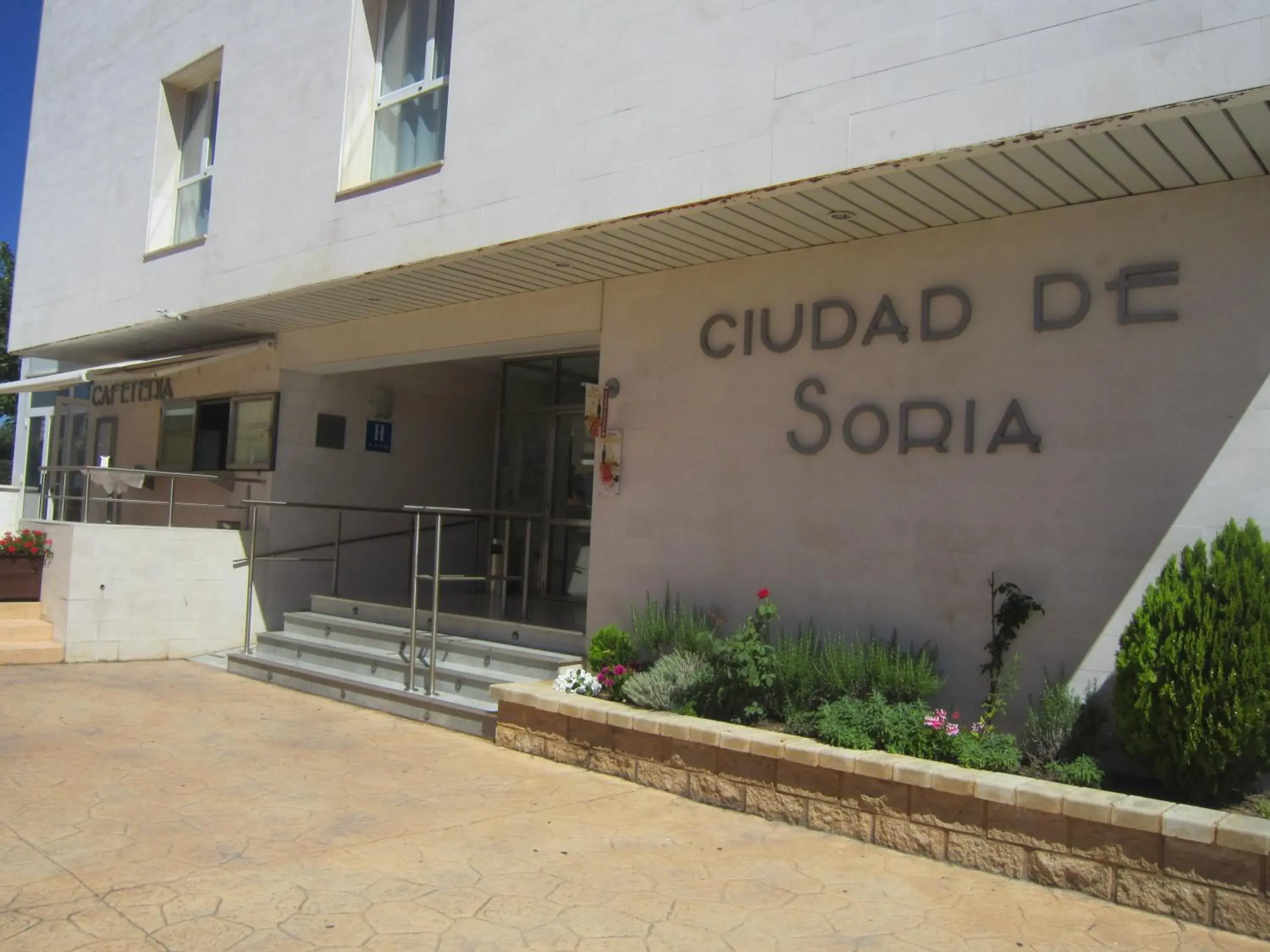 Property building in Hotel Alda Ciudad de Soria Property building in Hotel Alda Ciudad de Soria