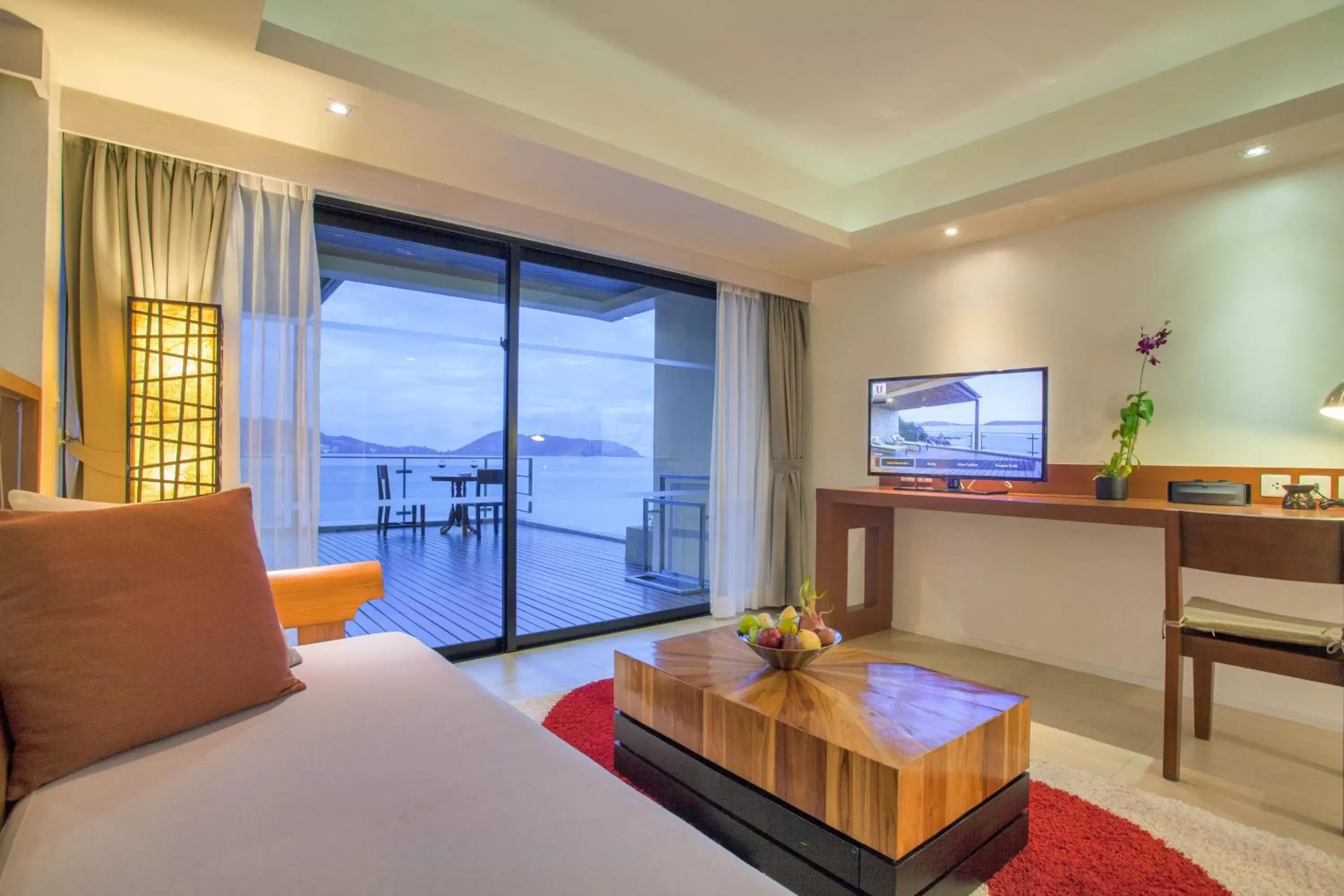 TV and multimedia, Seating Area in Zenmaya Oceanfront Phuket, Trademark Collection by Wyndham