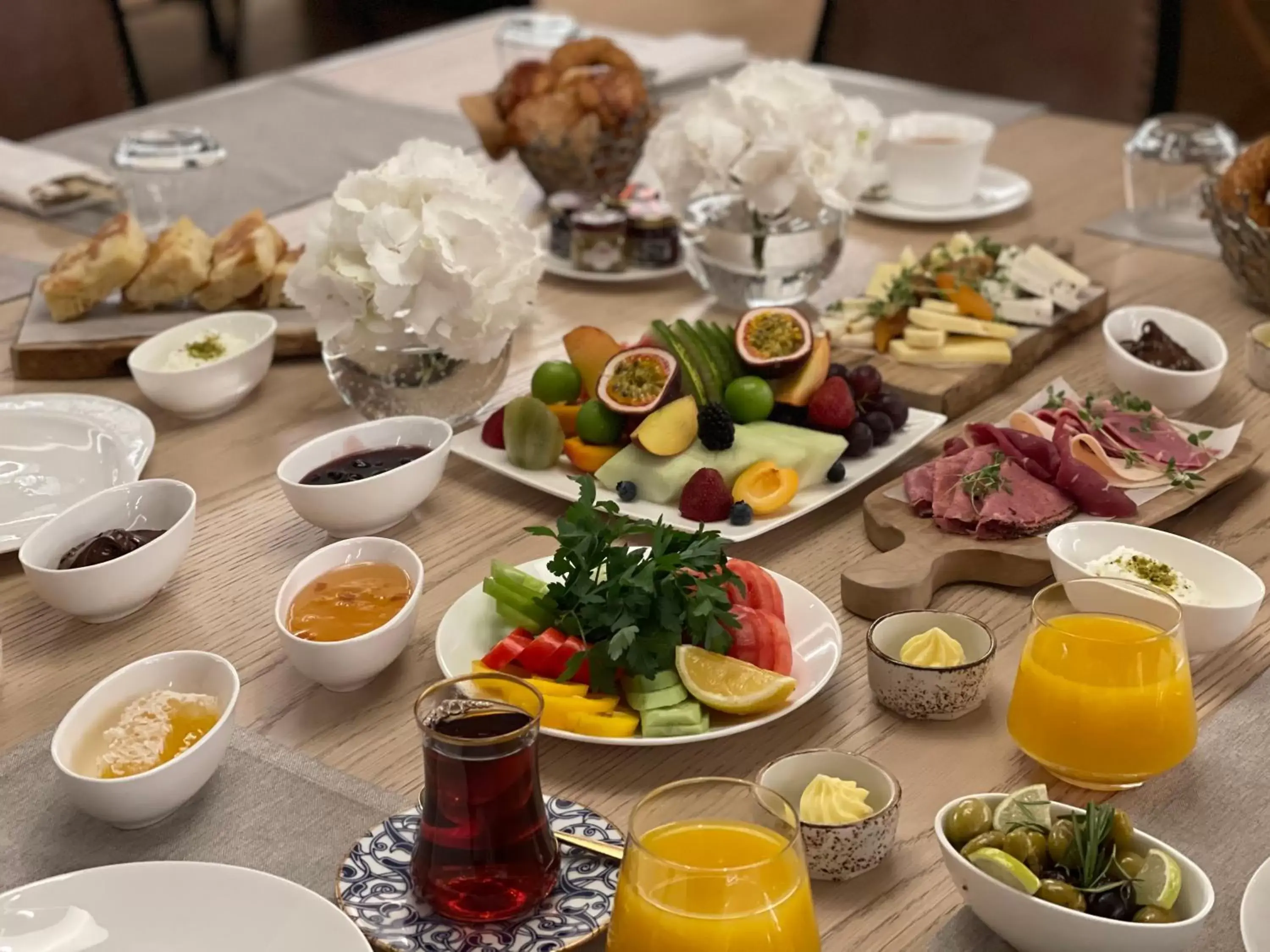 Food in Fairmont Quasar Istanbul Hotel