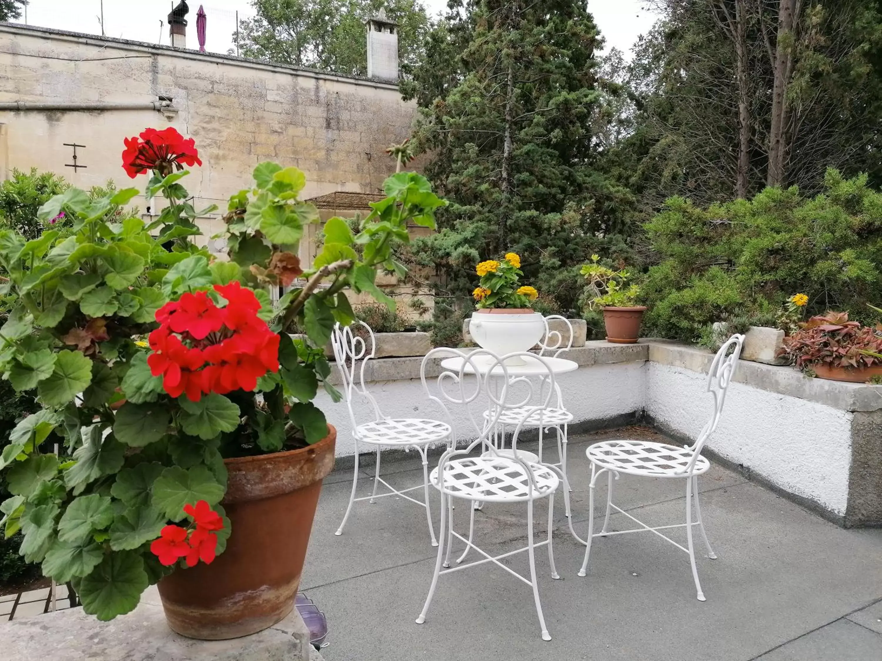 Balcony/Terrace in B&B Palazzo Sambiasi