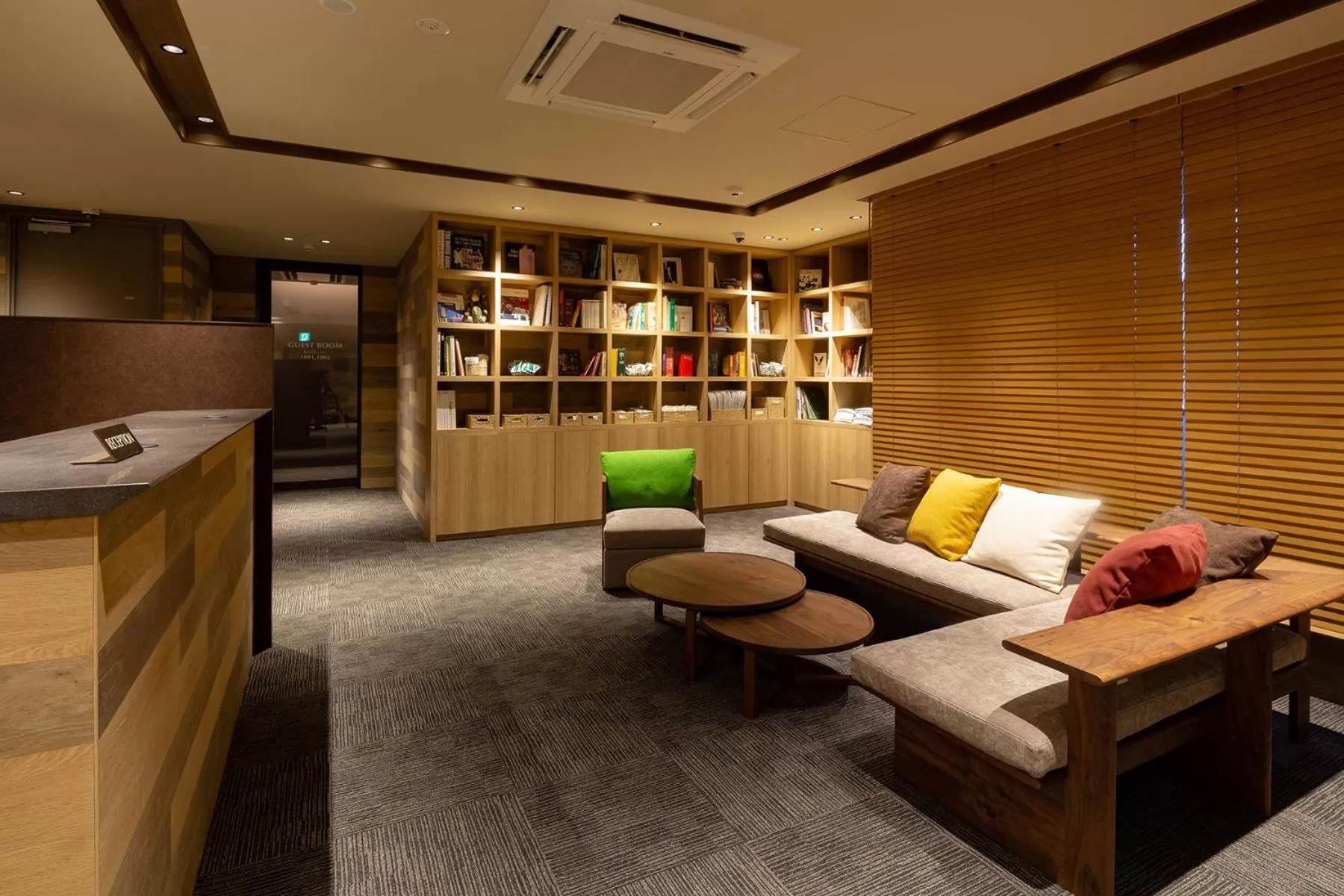 Lobby or reception in The OneFive Marine Fukuoka