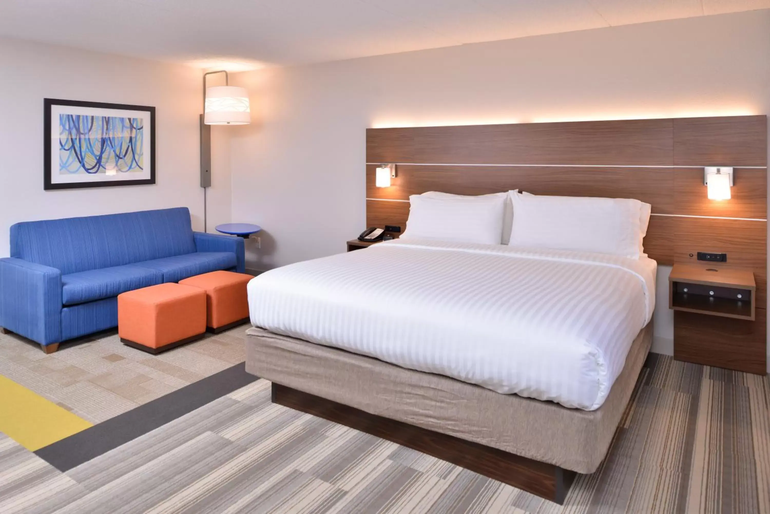 Photo of the whole room, Bed in Holiday Inn Express Hotel & Suites Indianapolis Dtn-Conv Ctr, an IHG Hotel