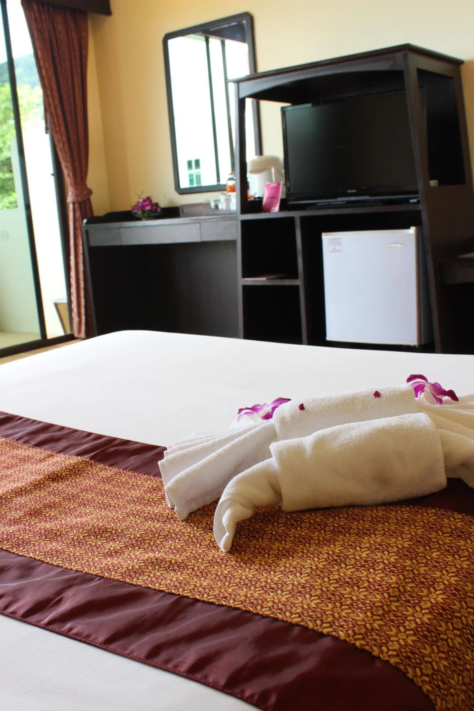 Decorative detail, Bed in Kata Sea Breeze Resort - SHA Plus