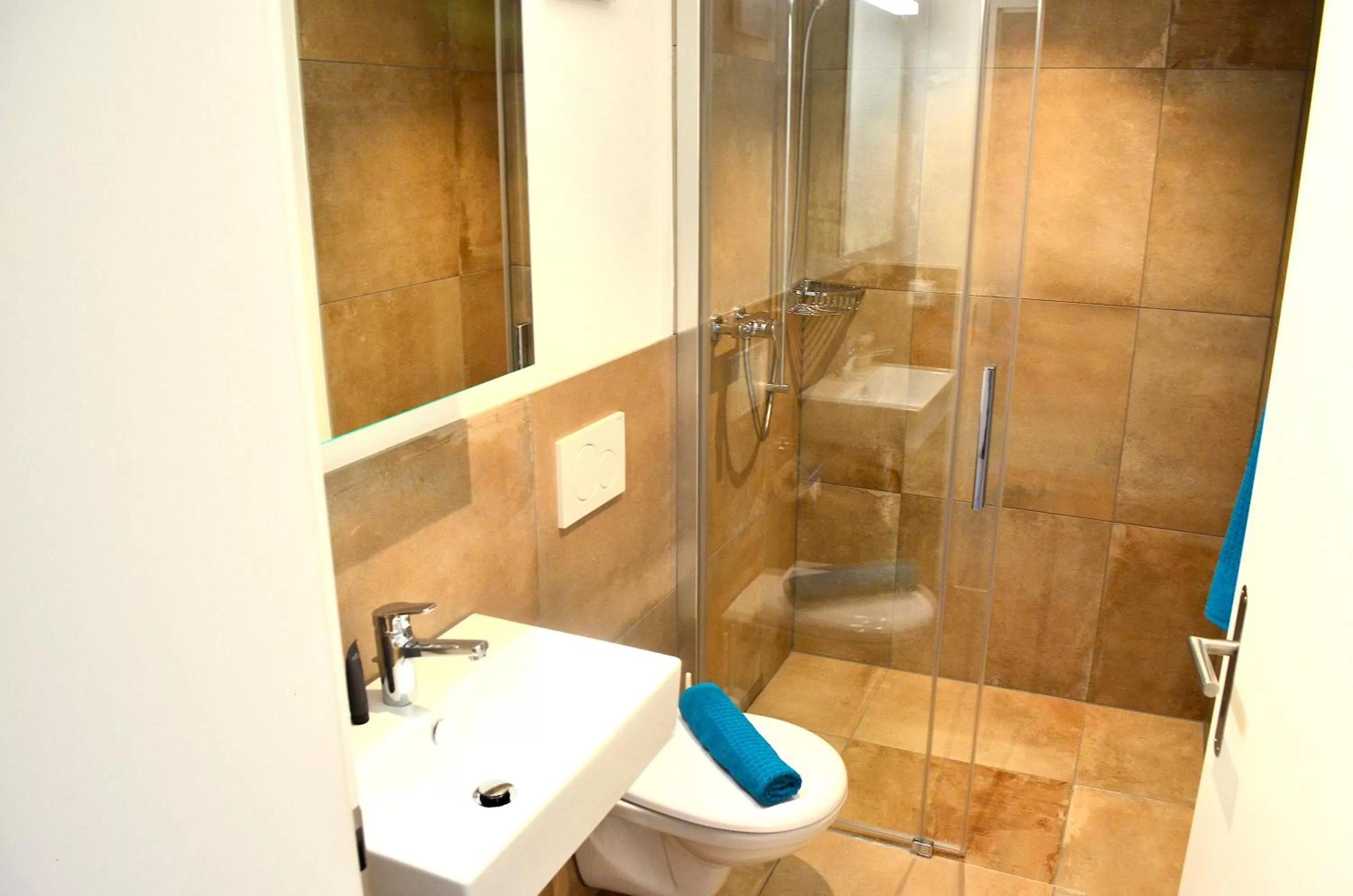 Bathroom in Guesthouse Meitschi Thun - contactless self check-in