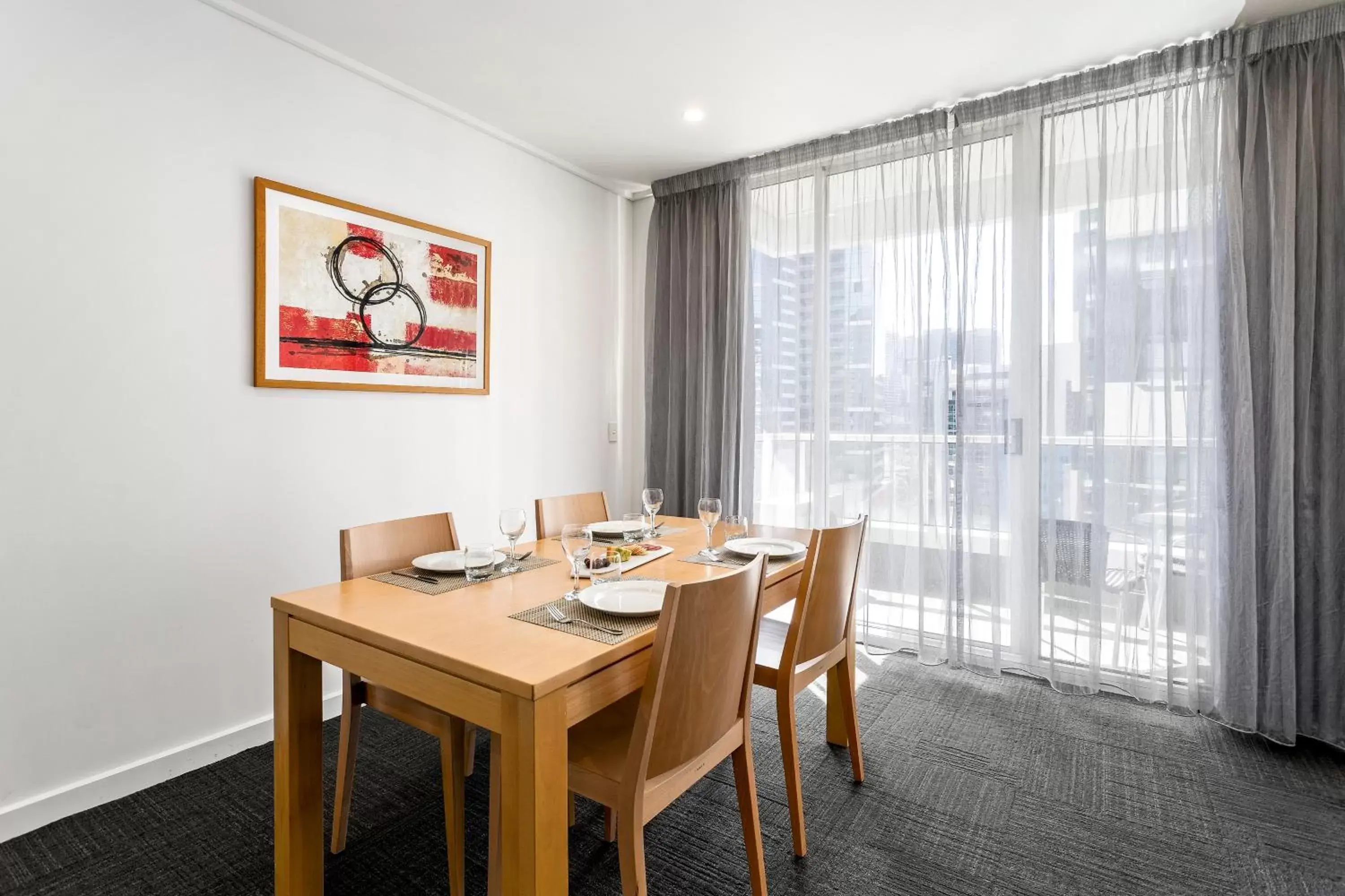 Dining Area in Quest Southbank