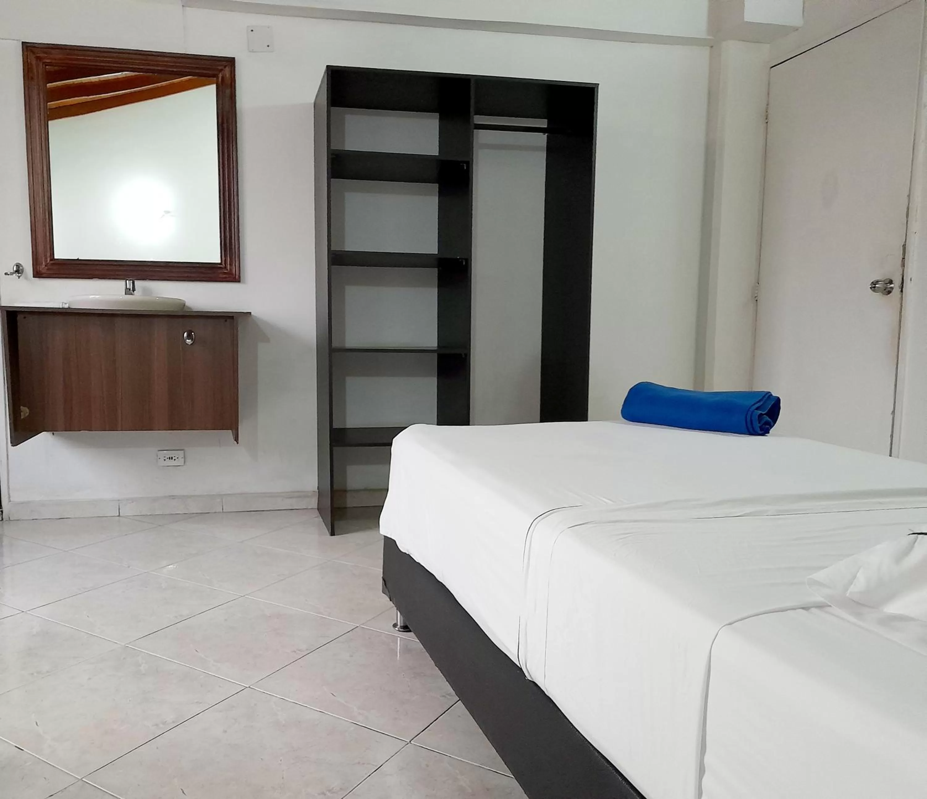 Bed in Hotel Saint John