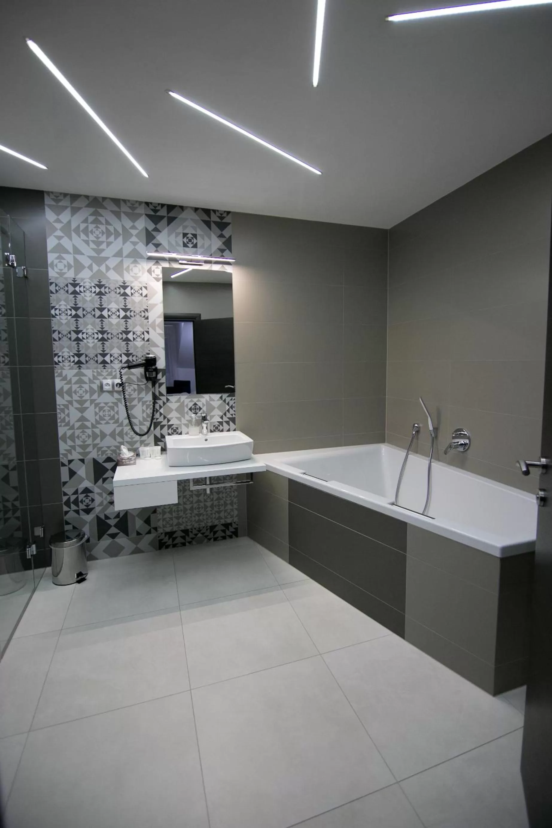 Bathroom in Hotel U Kostela