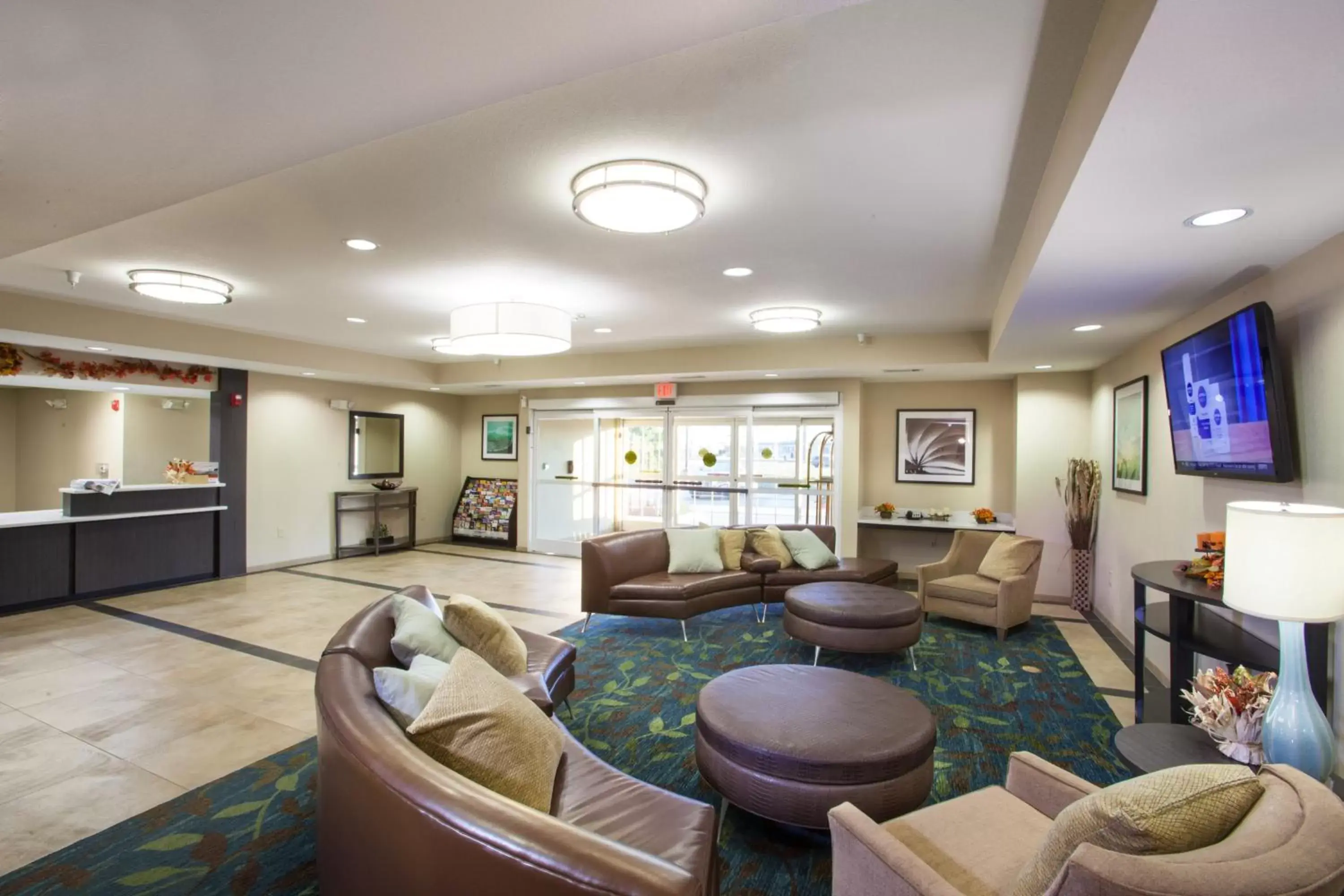 Lobby or reception, Lobby/Reception in Candlewood Suites New Braunfels, an IHG Hotel