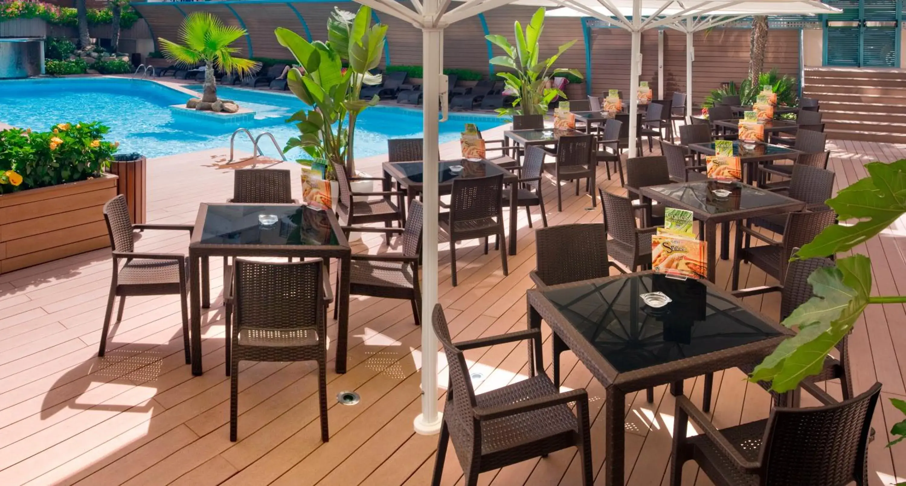 Lounge or bar, Restaurant/Places to Eat in Hotel Kaktus Playa