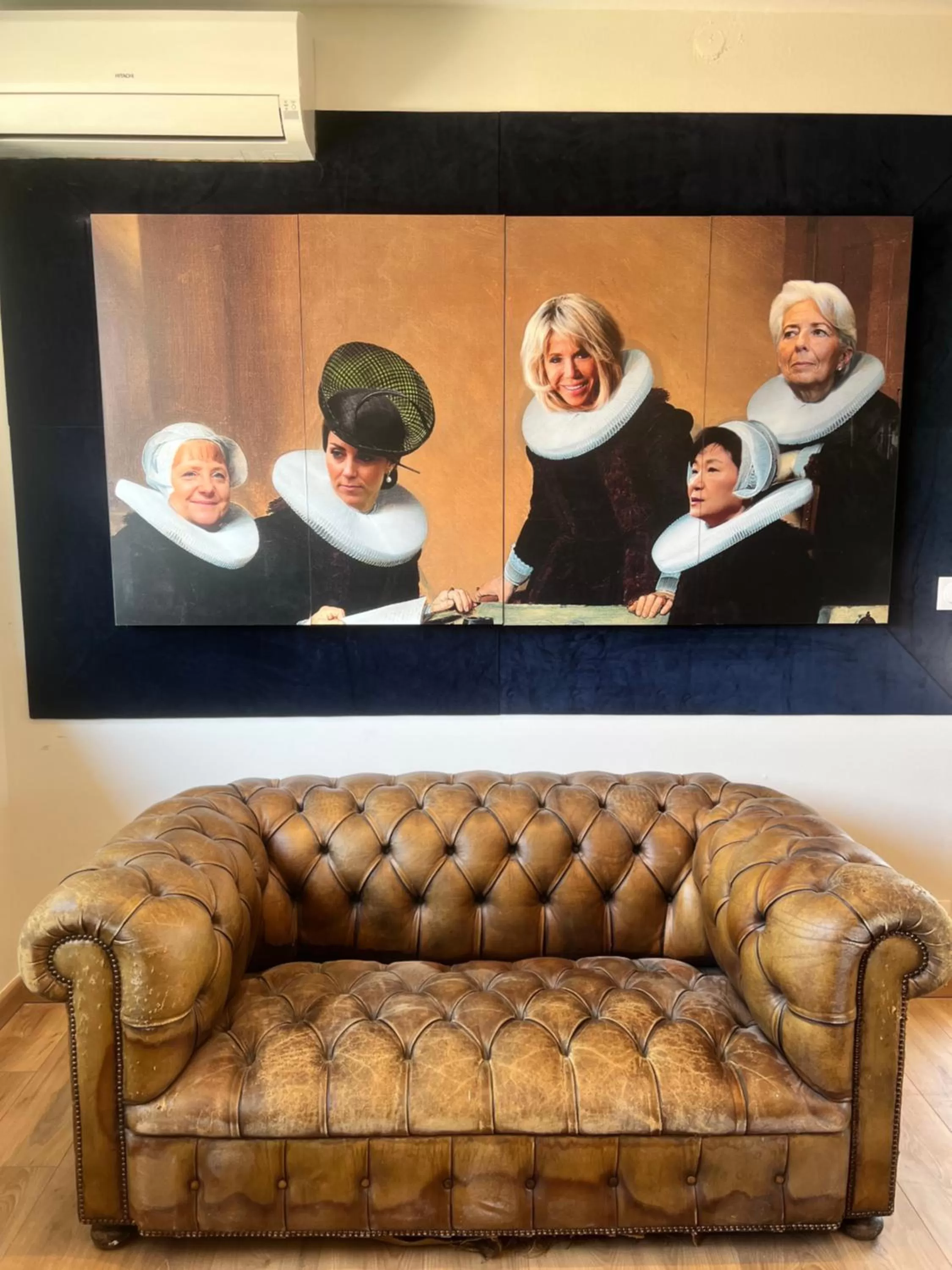 Decorative detail in Villa Pauline