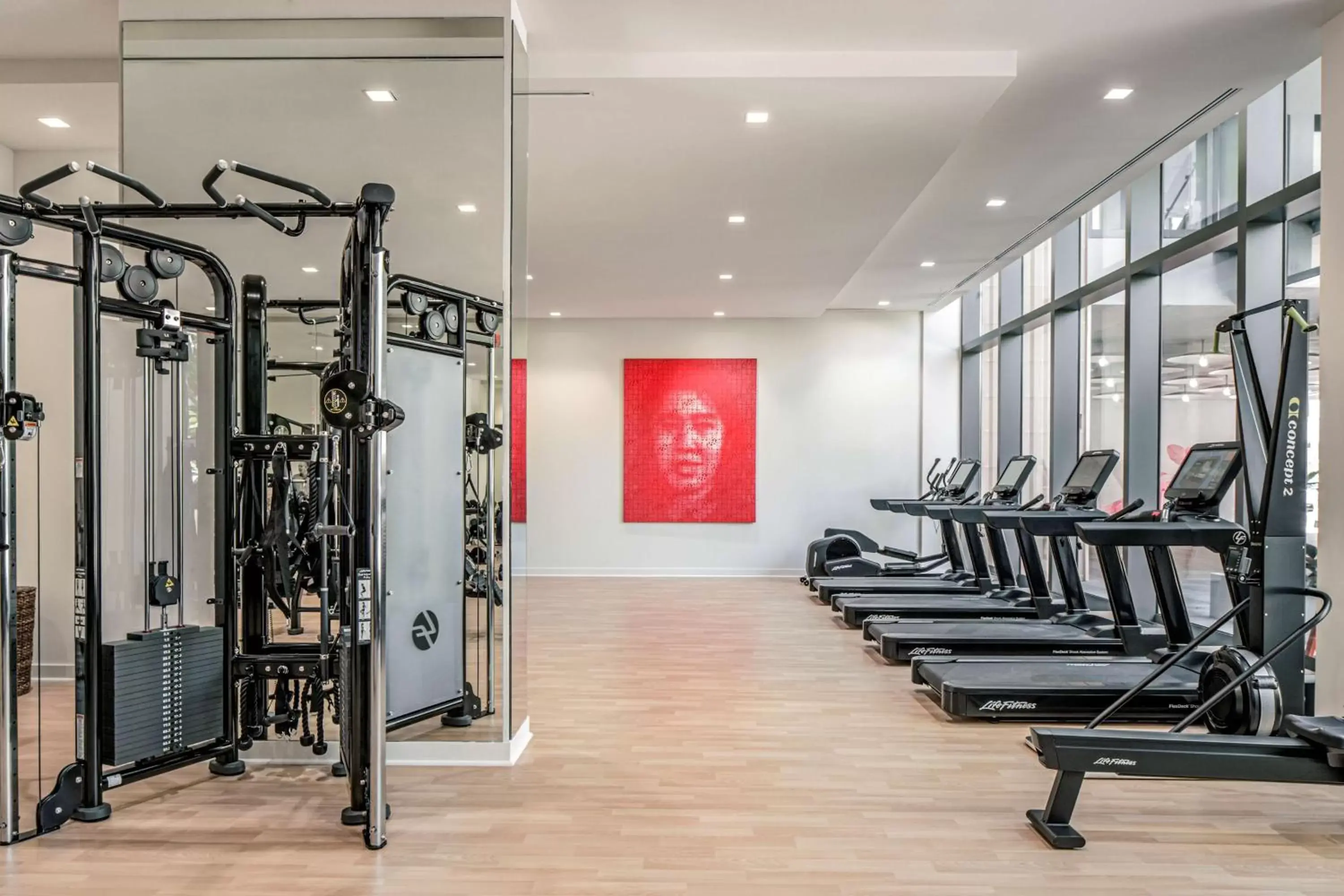 Fitness centre/facilities, Fitness Center/Facilities in The Ray Hotel Delray Beach, Curio Collection By Hilton