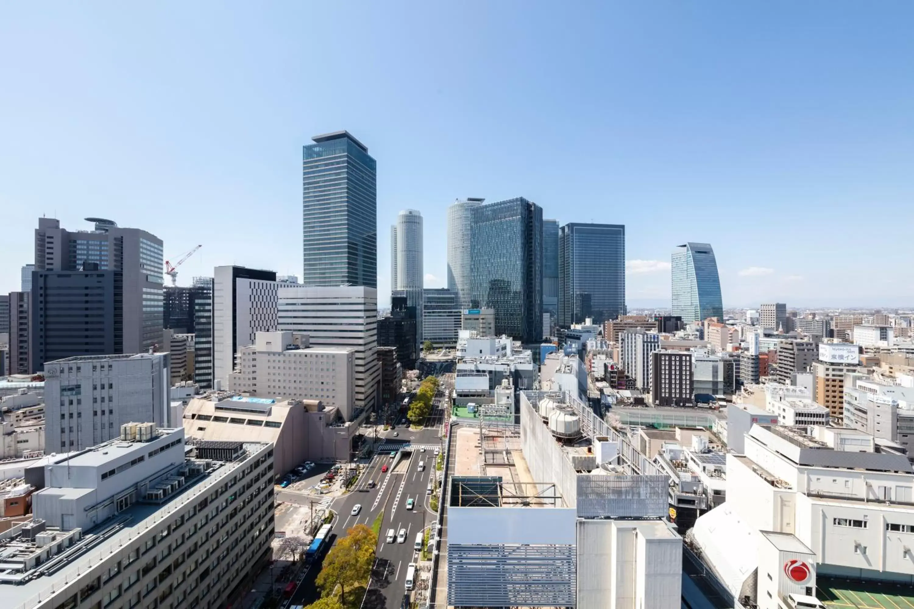 City view in Sanco Inn Grande Nagoya -HOTEL & SPA-