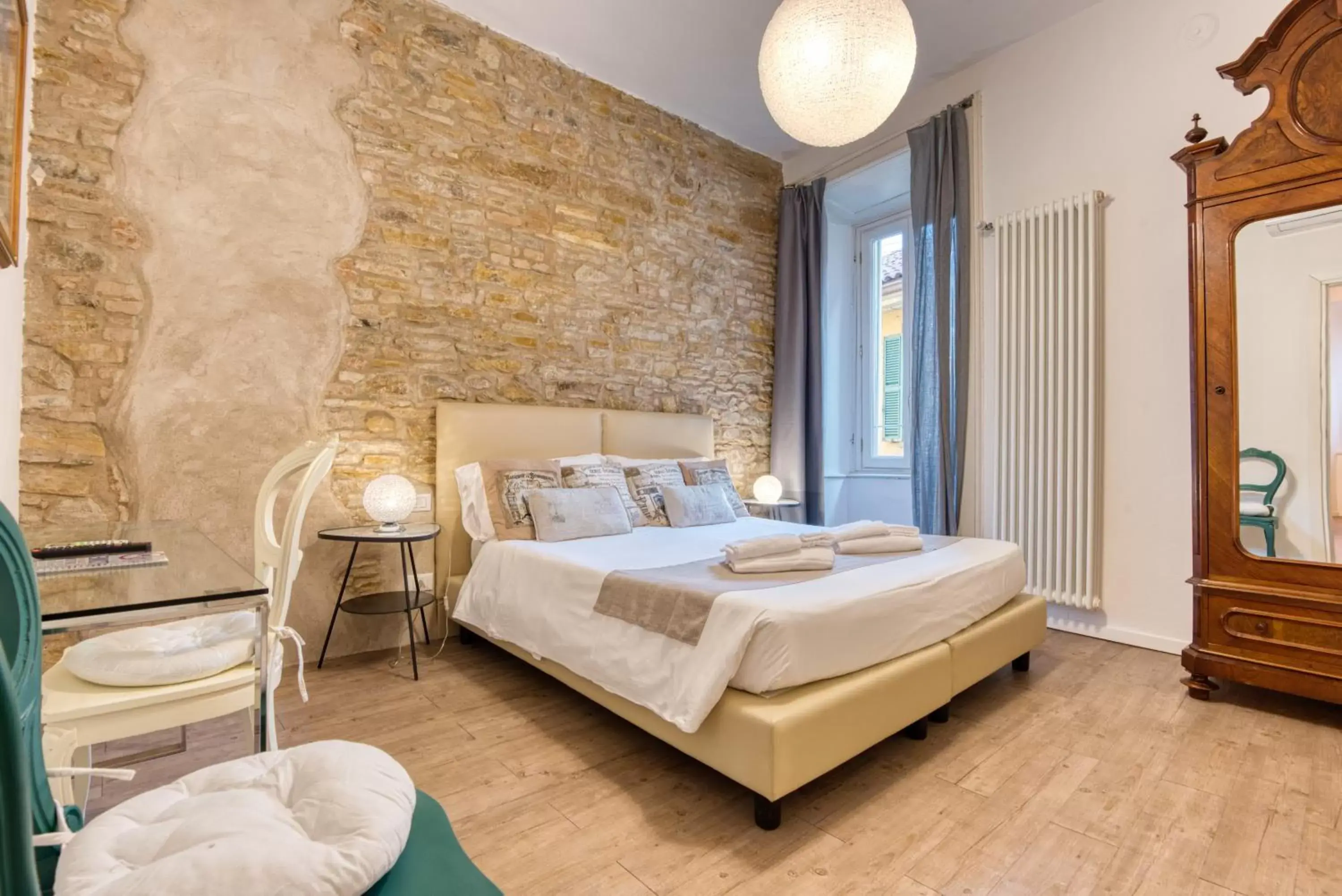 Bedroom, Bed in Palazzo Rivola