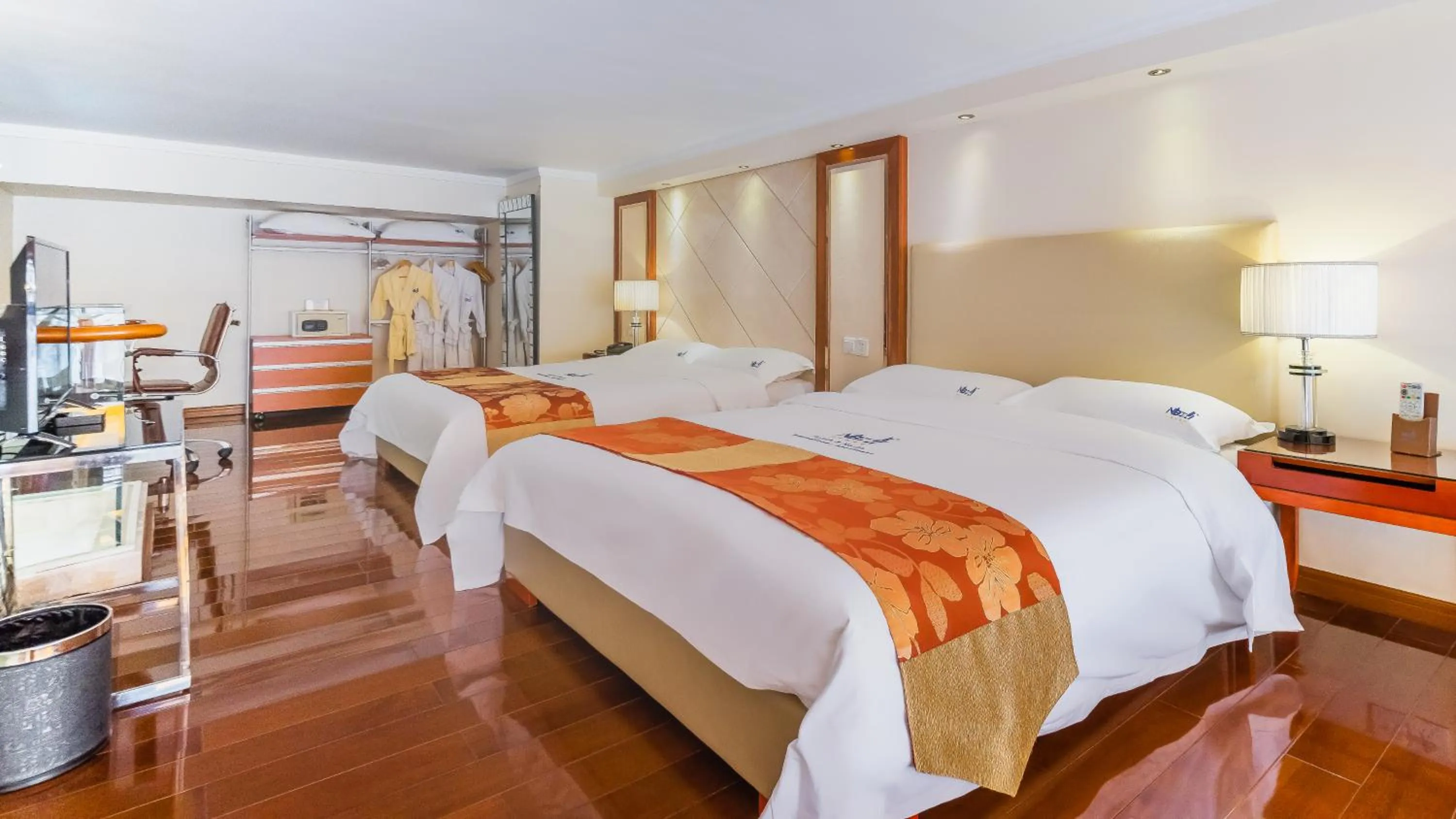 Bedroom, Bed in South & North International Apartment Beijing Road