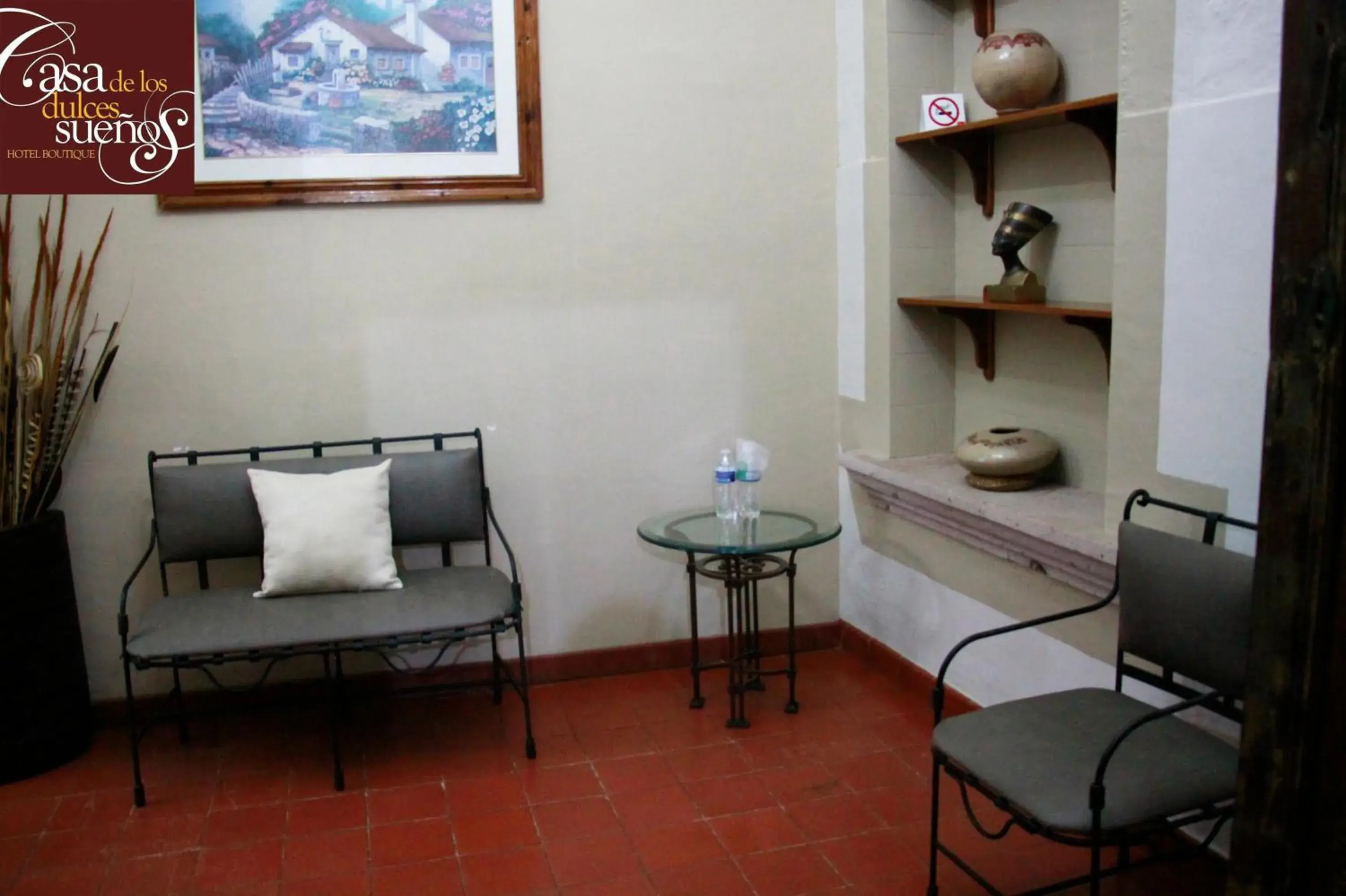 Seating area in Casa de los Dulces Sueños